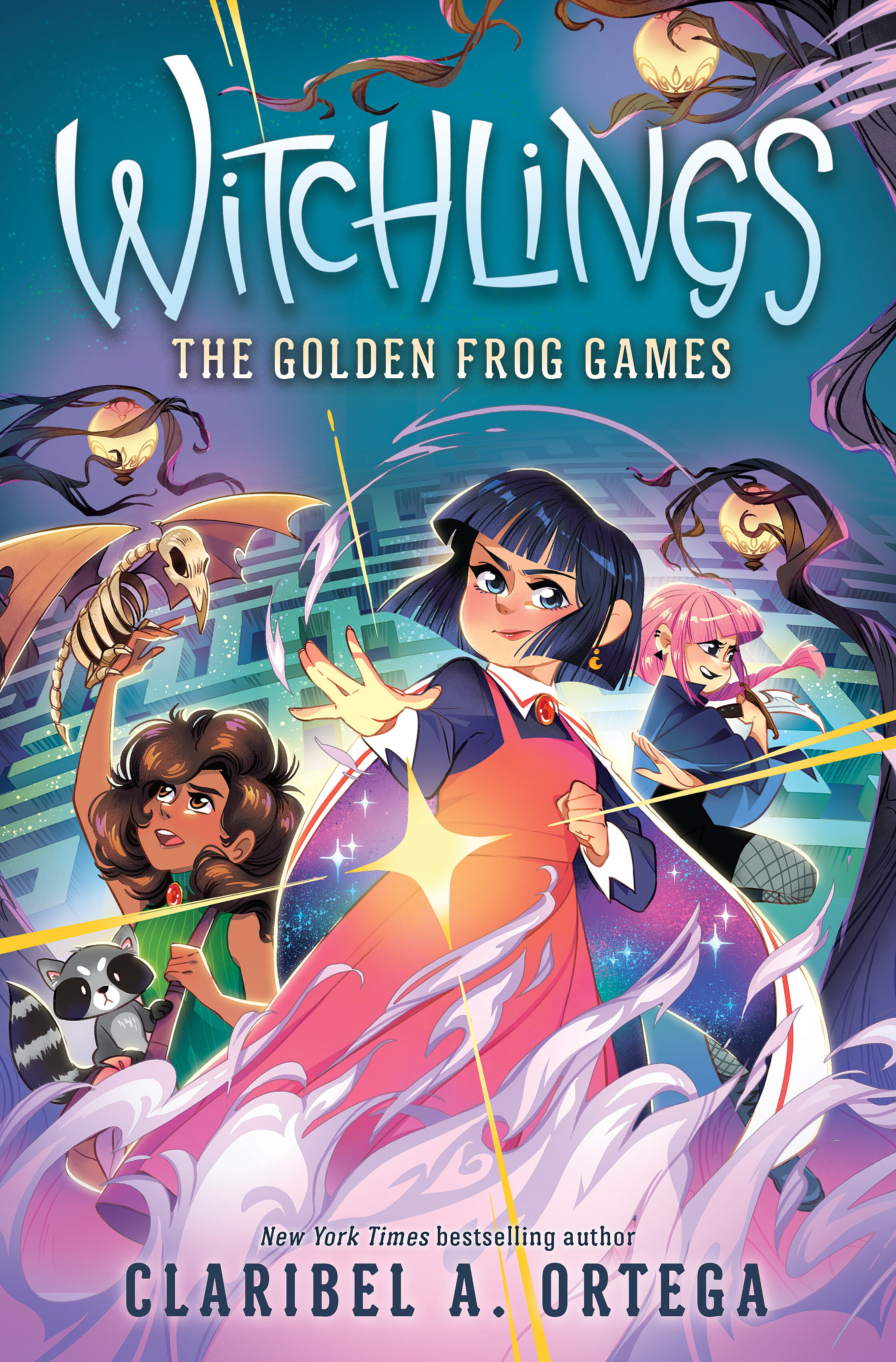 Cover image for The Golden Frog Games (Witchlings 2) [electronic resource] :