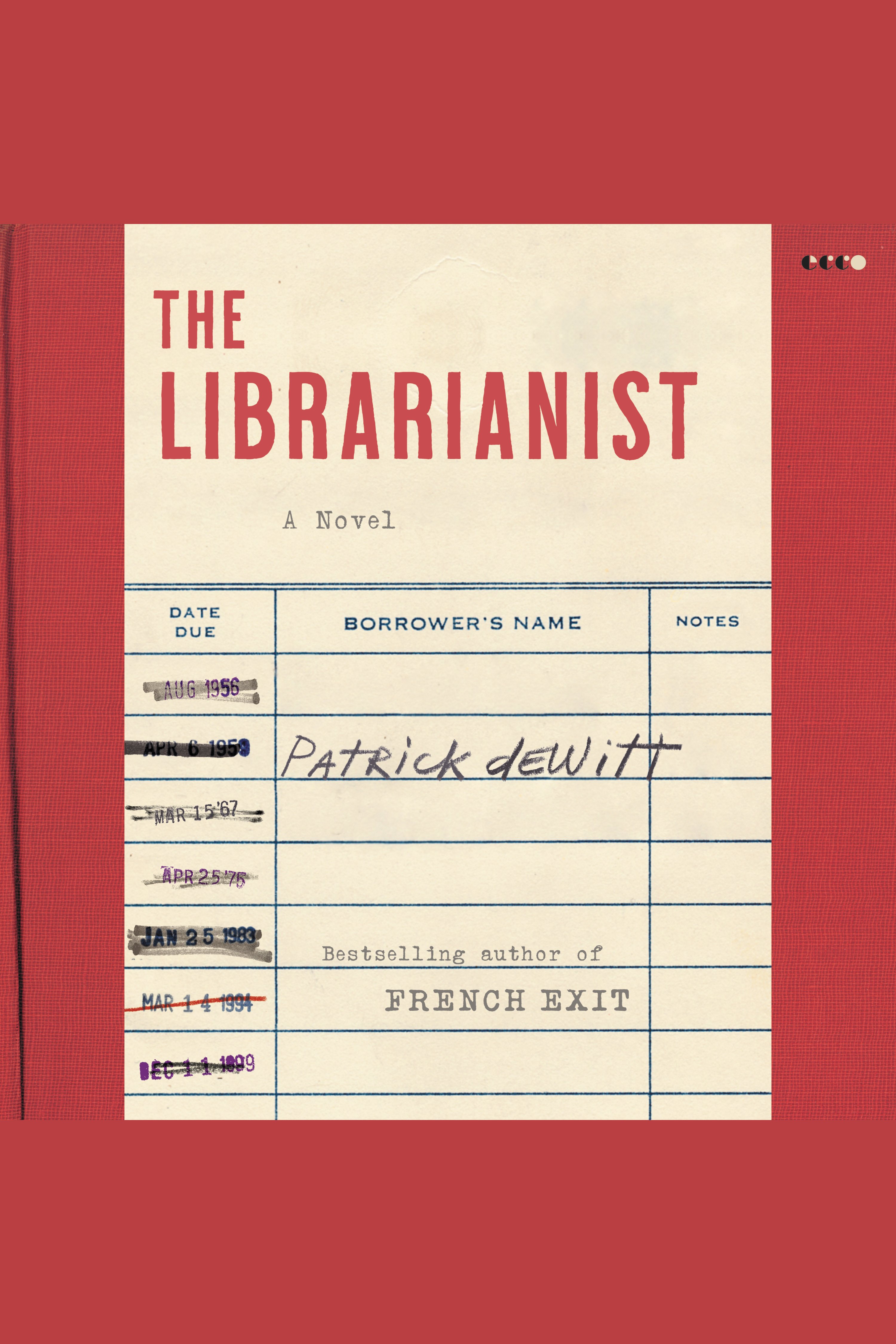 Cover image for The Librarianist [electronic resource] : A Novel