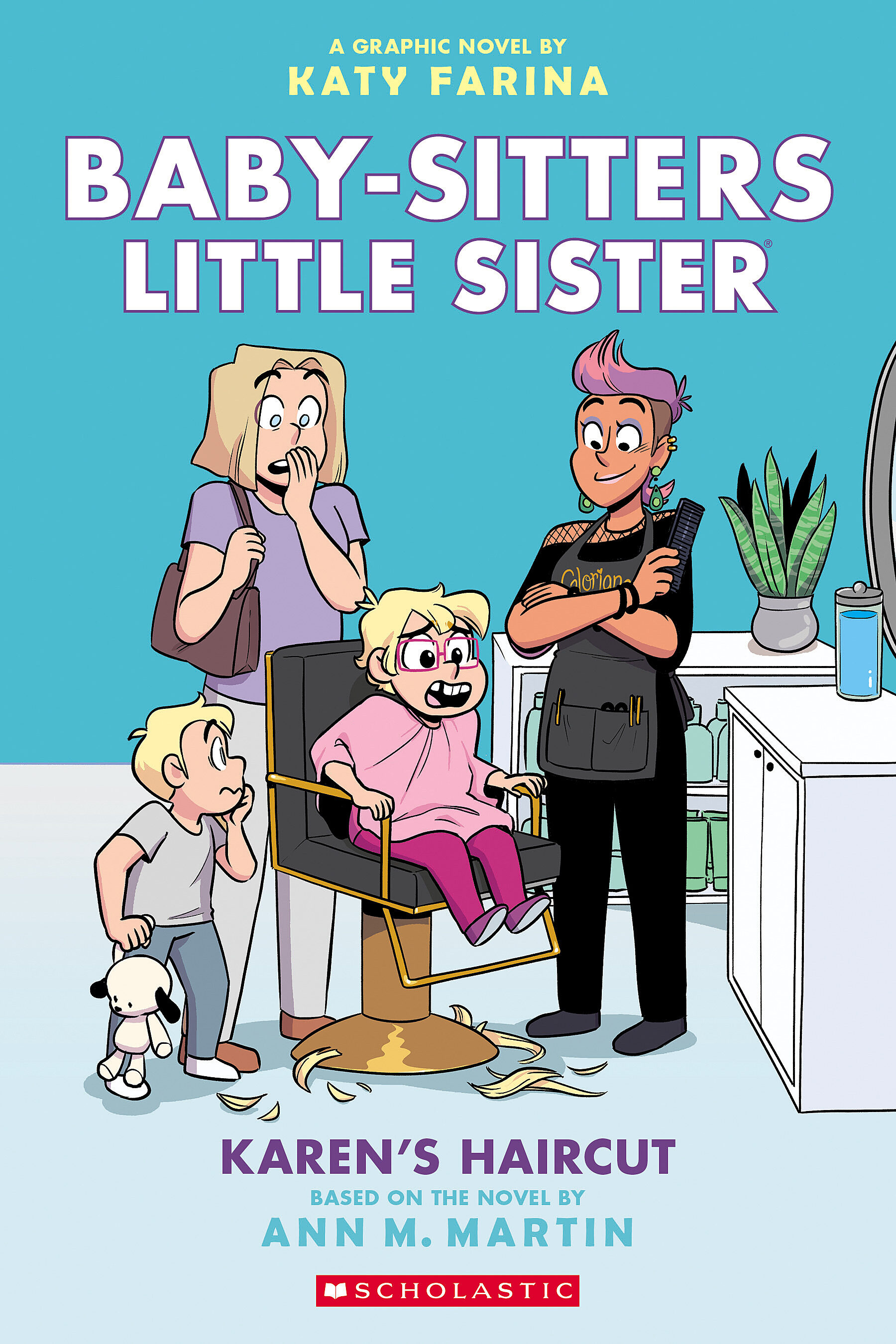 Baby-sitters little sister. 7, Karen's haircut a graphic novel cover image
