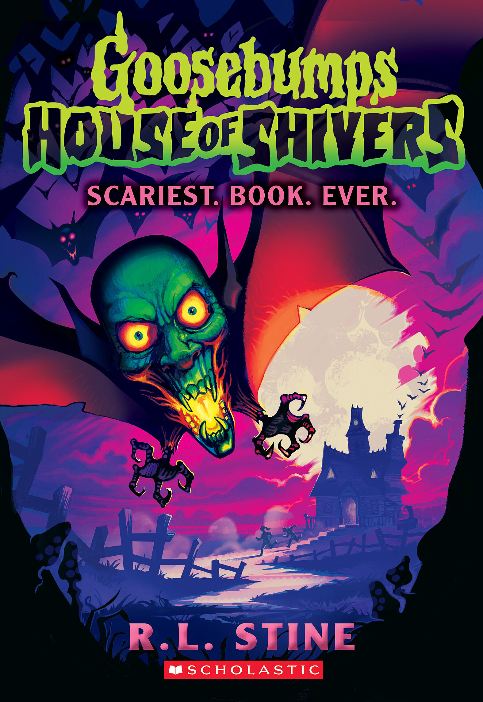 Scariest. Book. Ever. (Goosebumps House of Shivers #1) cover image