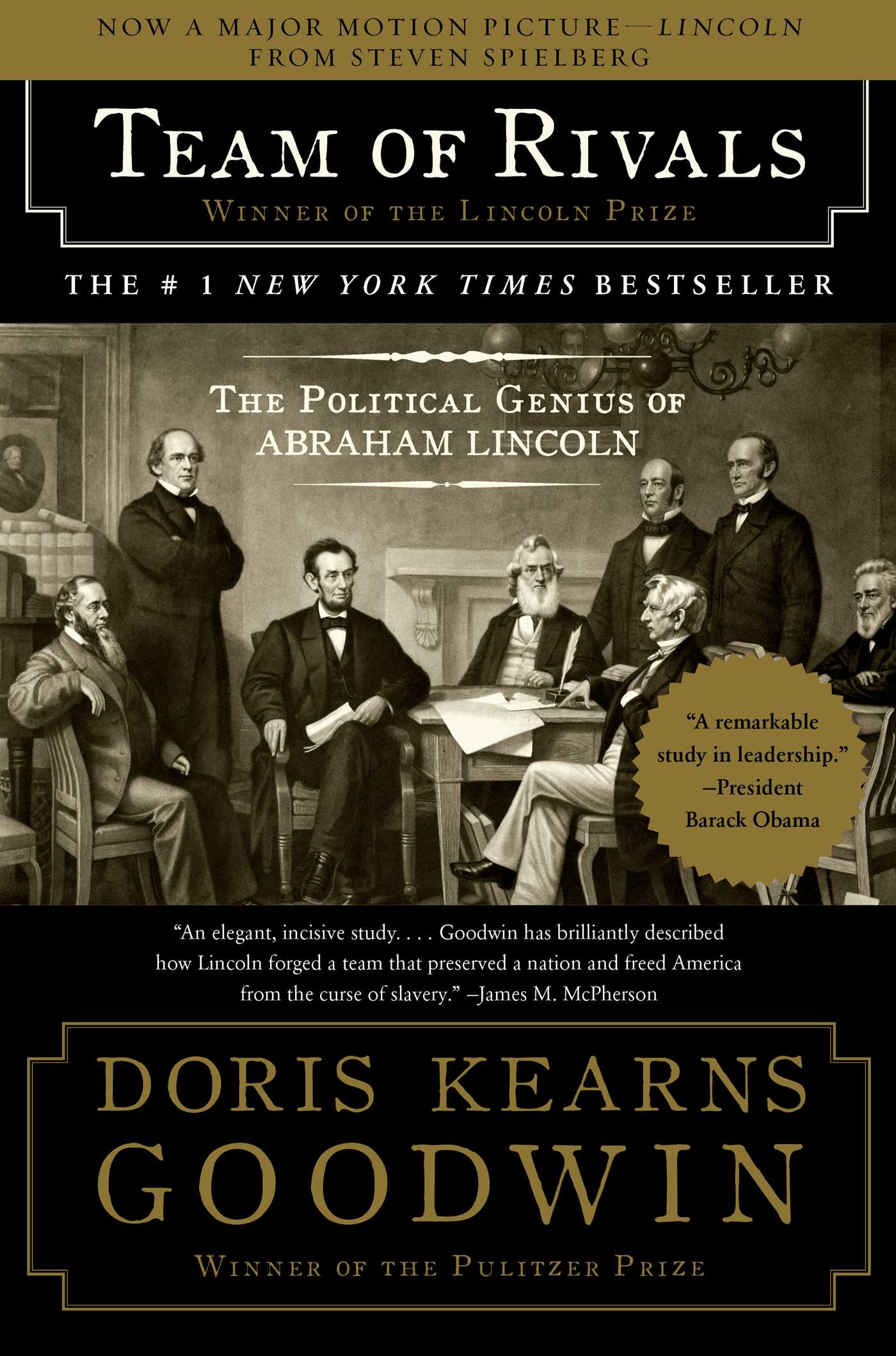 Team of Rivals The Political Genius of Abraham Lincoln cover image