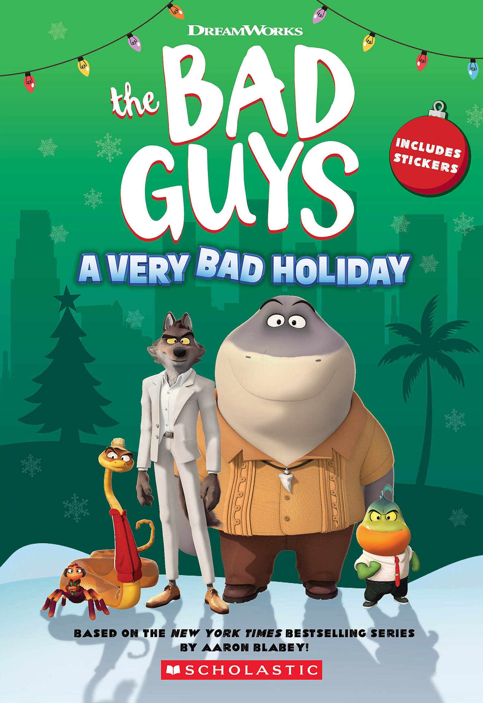 Dreamworks The Bad Guys: A Very Bad Holiday Novelization cover image