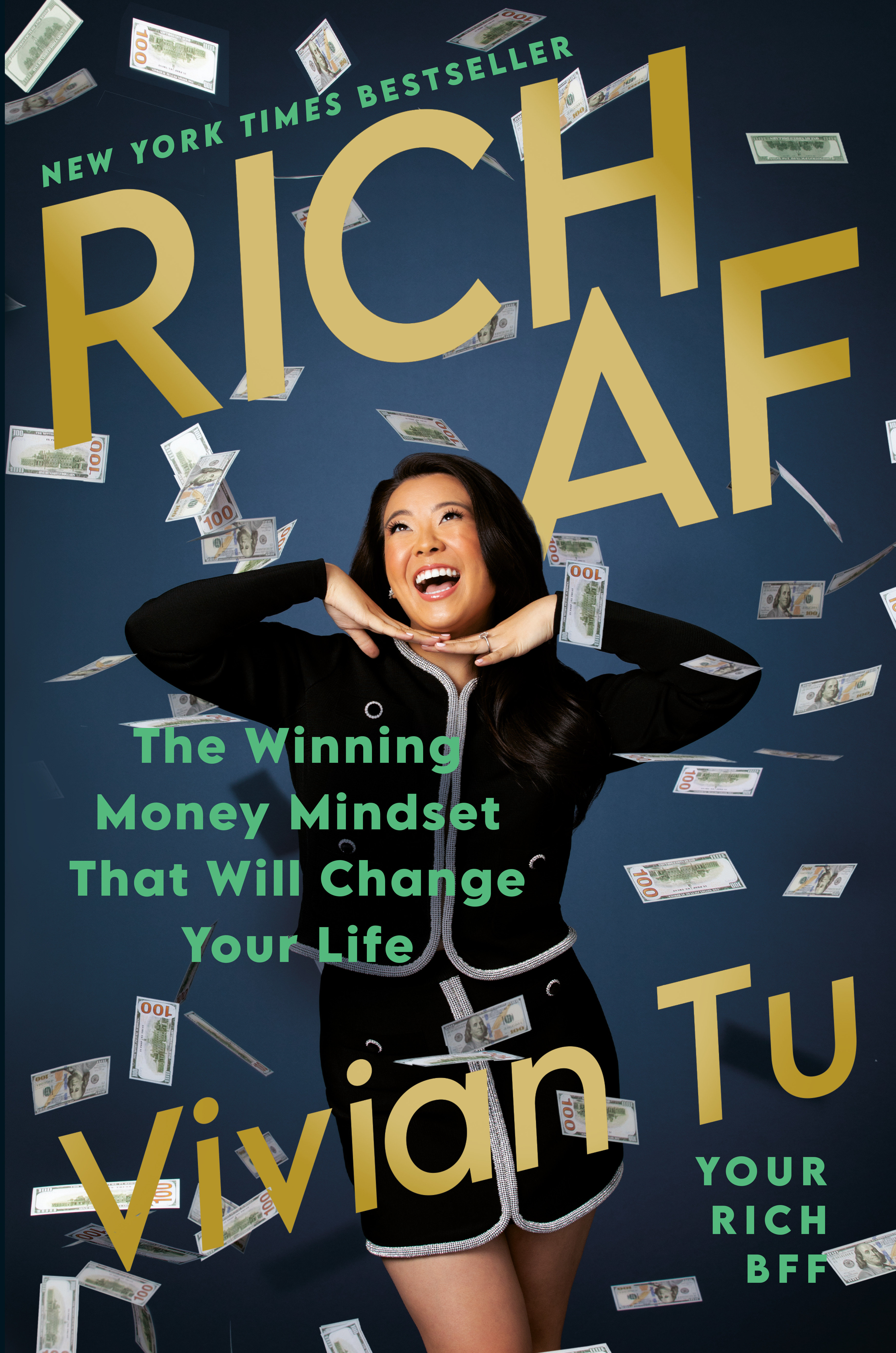 Rich AF The Winning Money Mindset That Will Change Your Life cover image