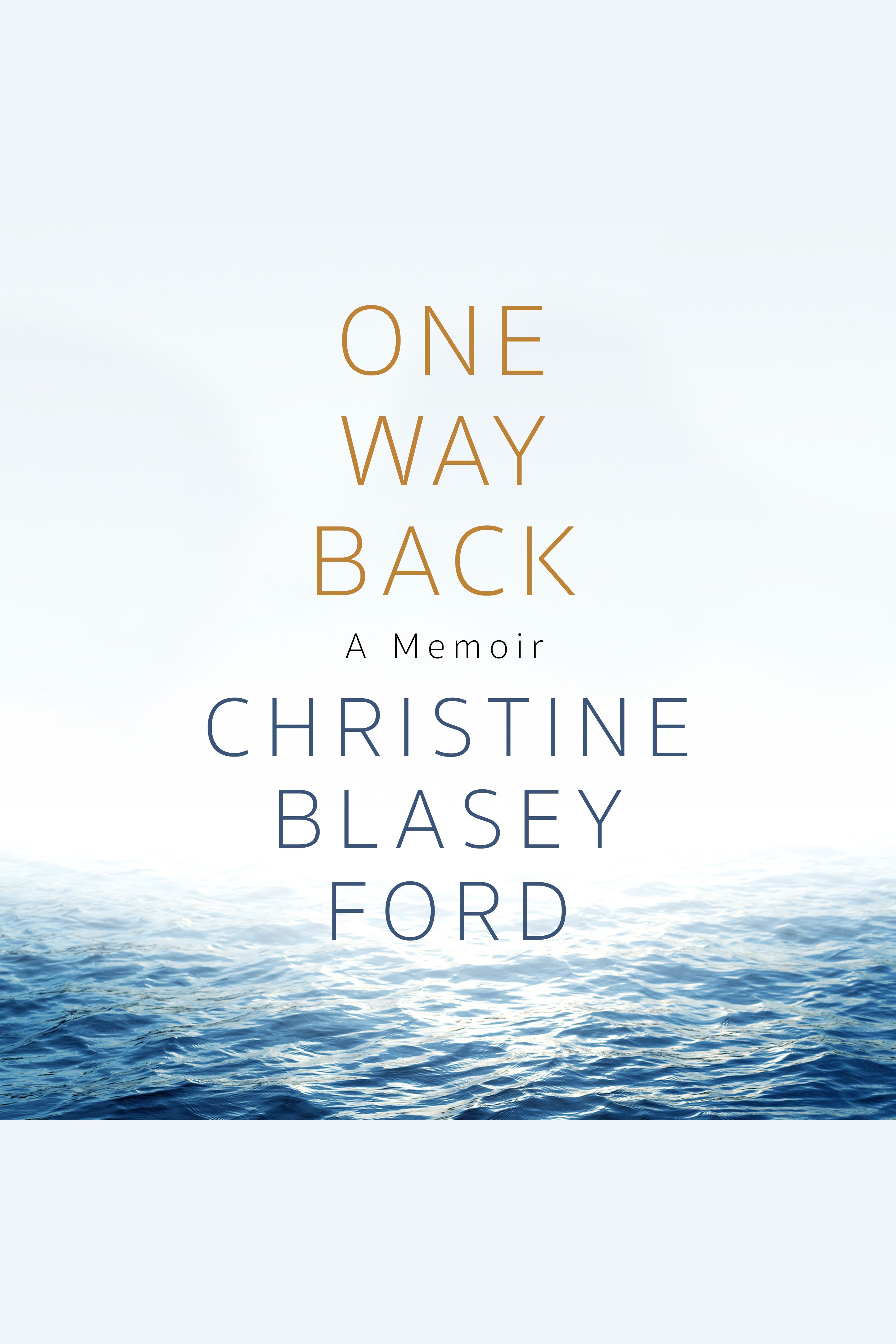 One Way Back A Memoir cover image