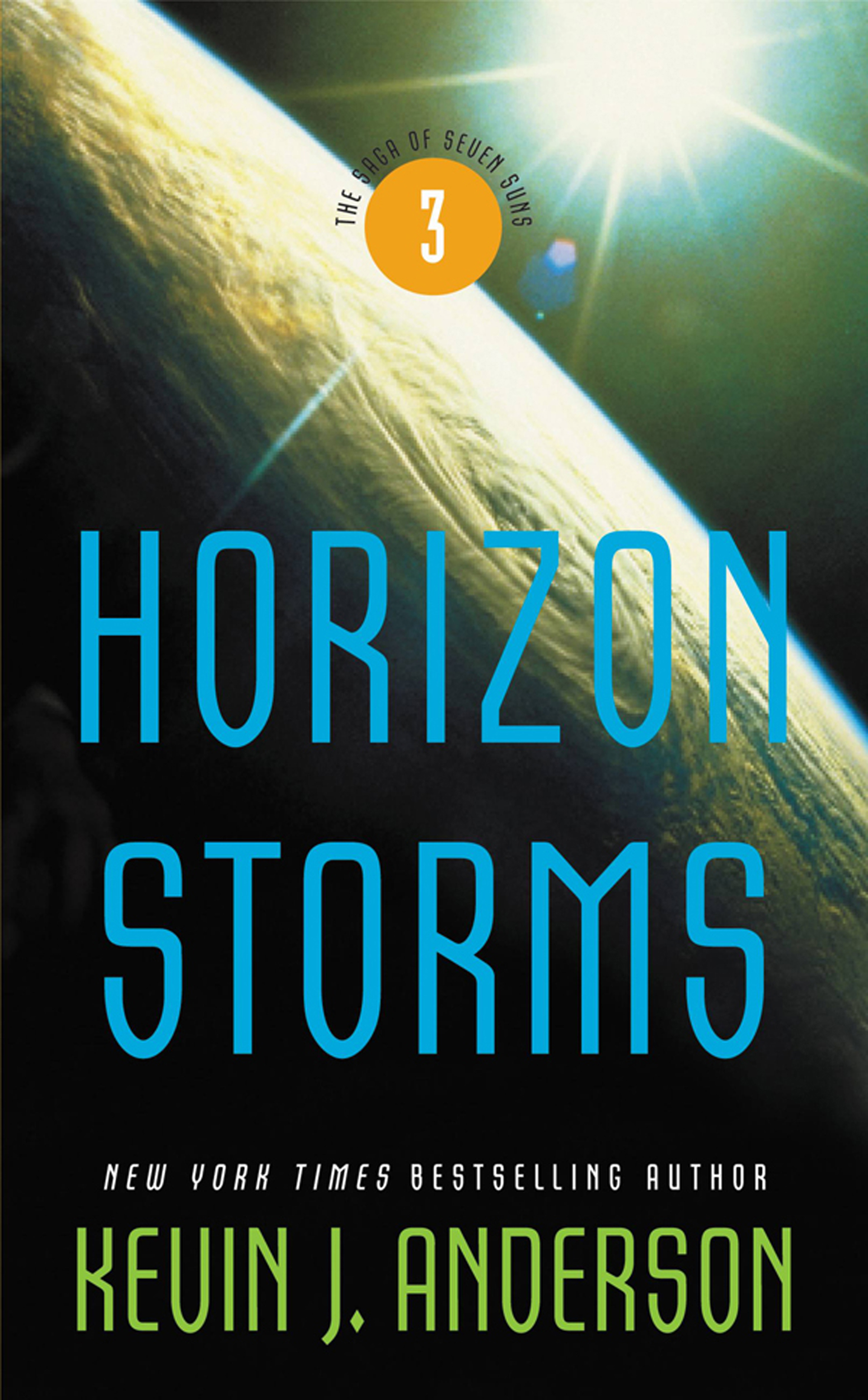 Cover image for Horizon Storms: The Saga of Seven Suns - Book #3 [electronic resource] :