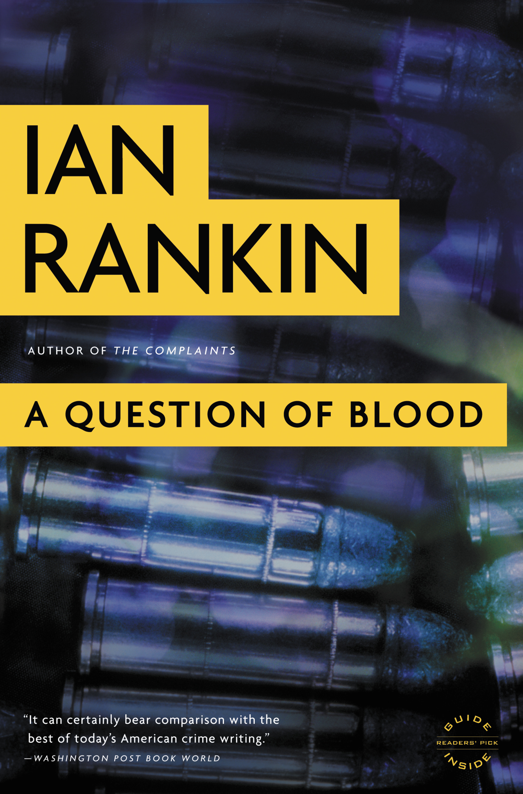 Image de couverture de A Question of Blood [electronic resource] : An Inspector Rebus Novel