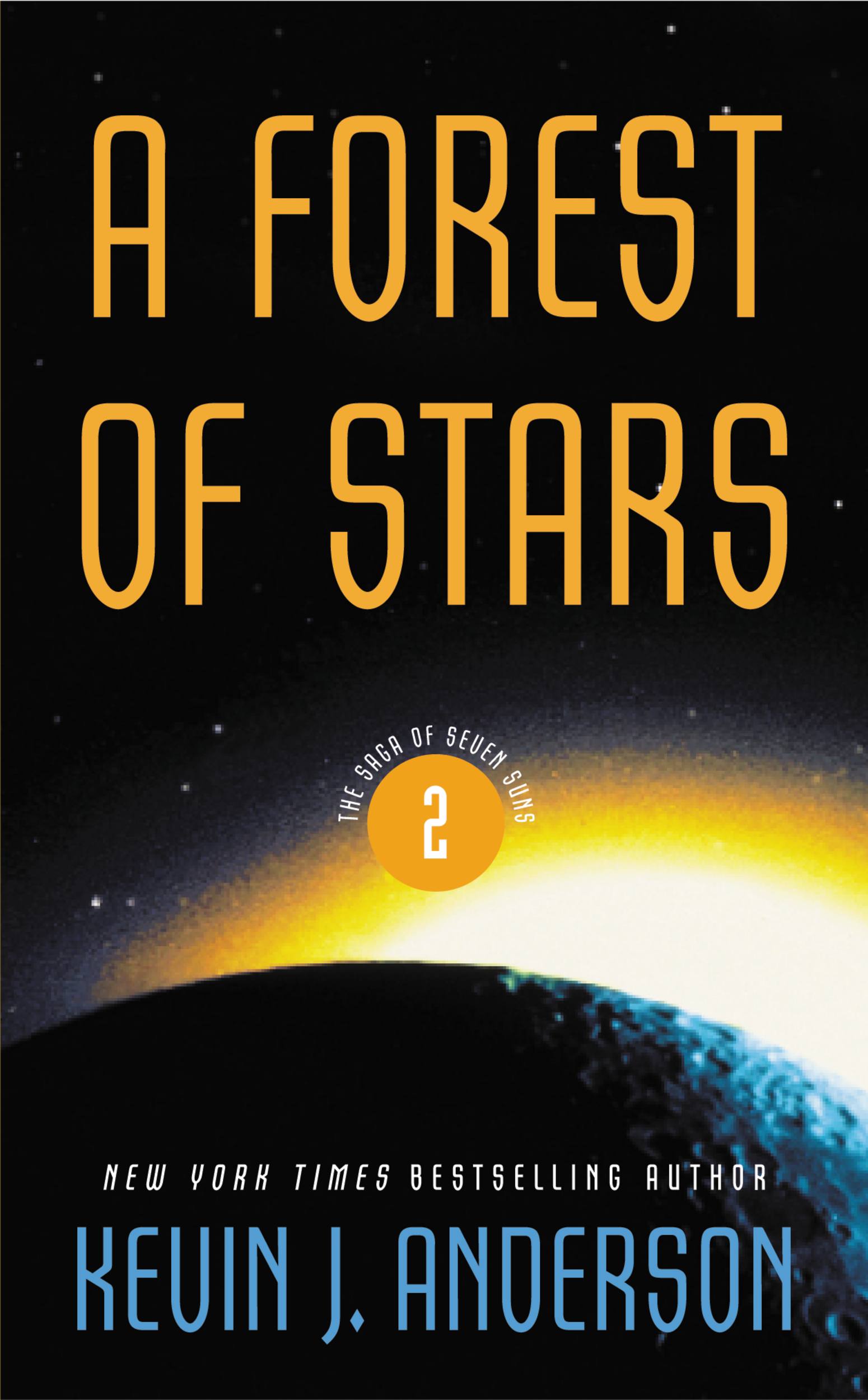 Umschlagbild für A Forest of Stars [electronic resource] : The Saga of the Seven Suns Book 2