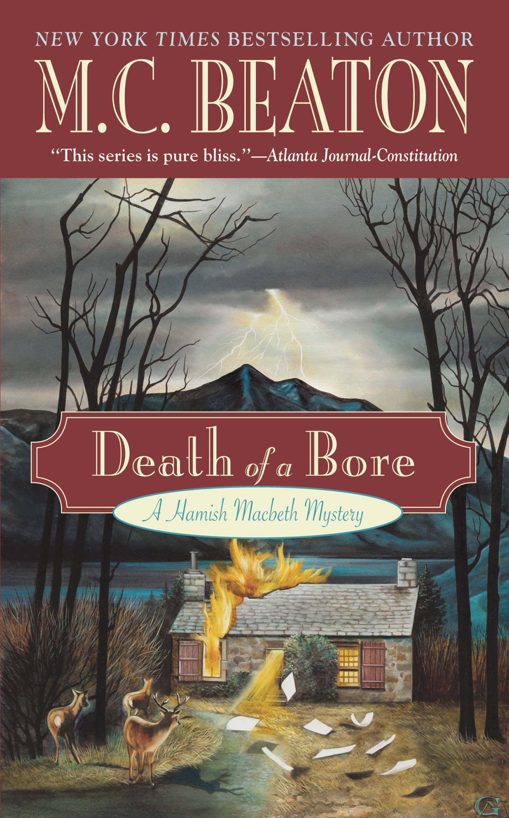 Cover image for Death of a Bore [electronic resource] :