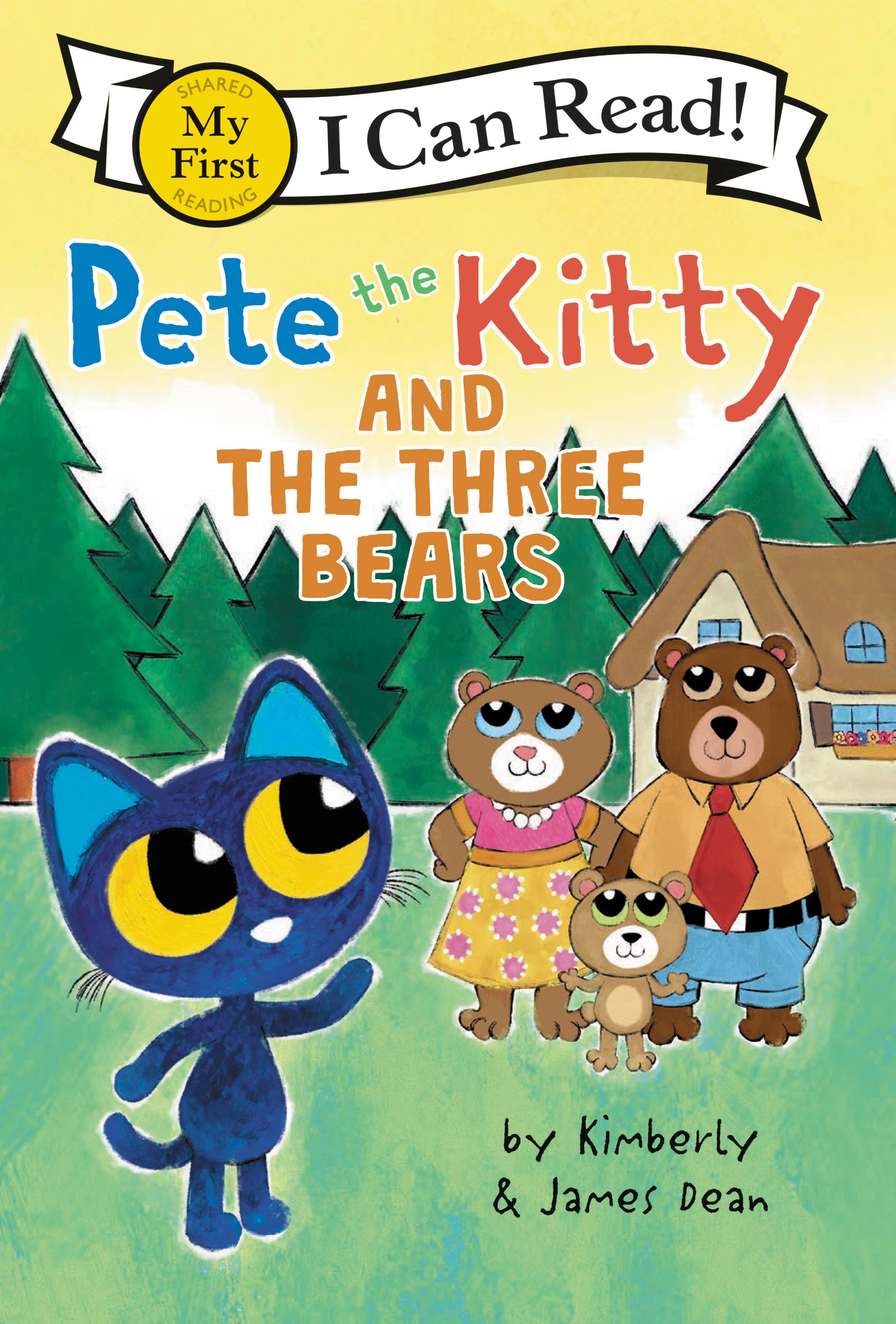 Pete the Kitty and the Three Bears cover image
