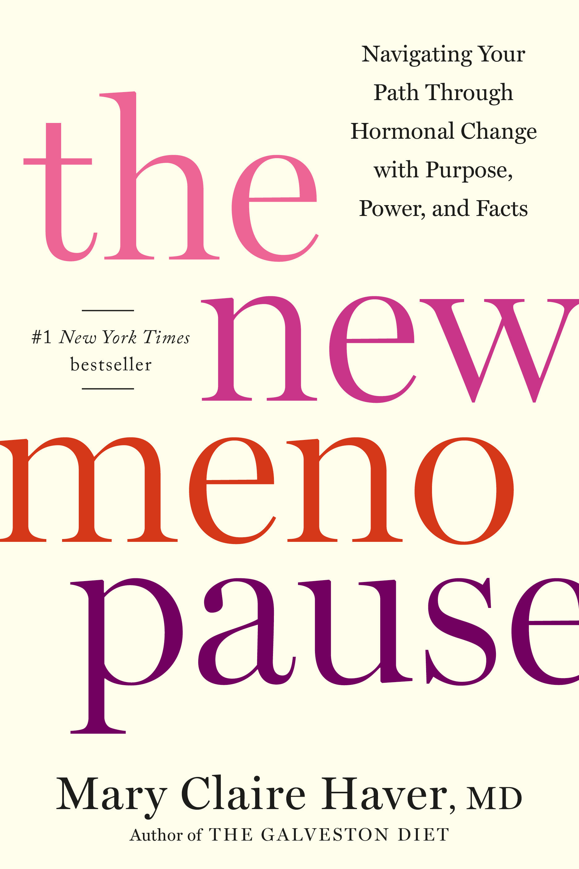 The New Menopause Navigating Your Path Through Hormonal Change with Purpose, Power, and Facts cover image