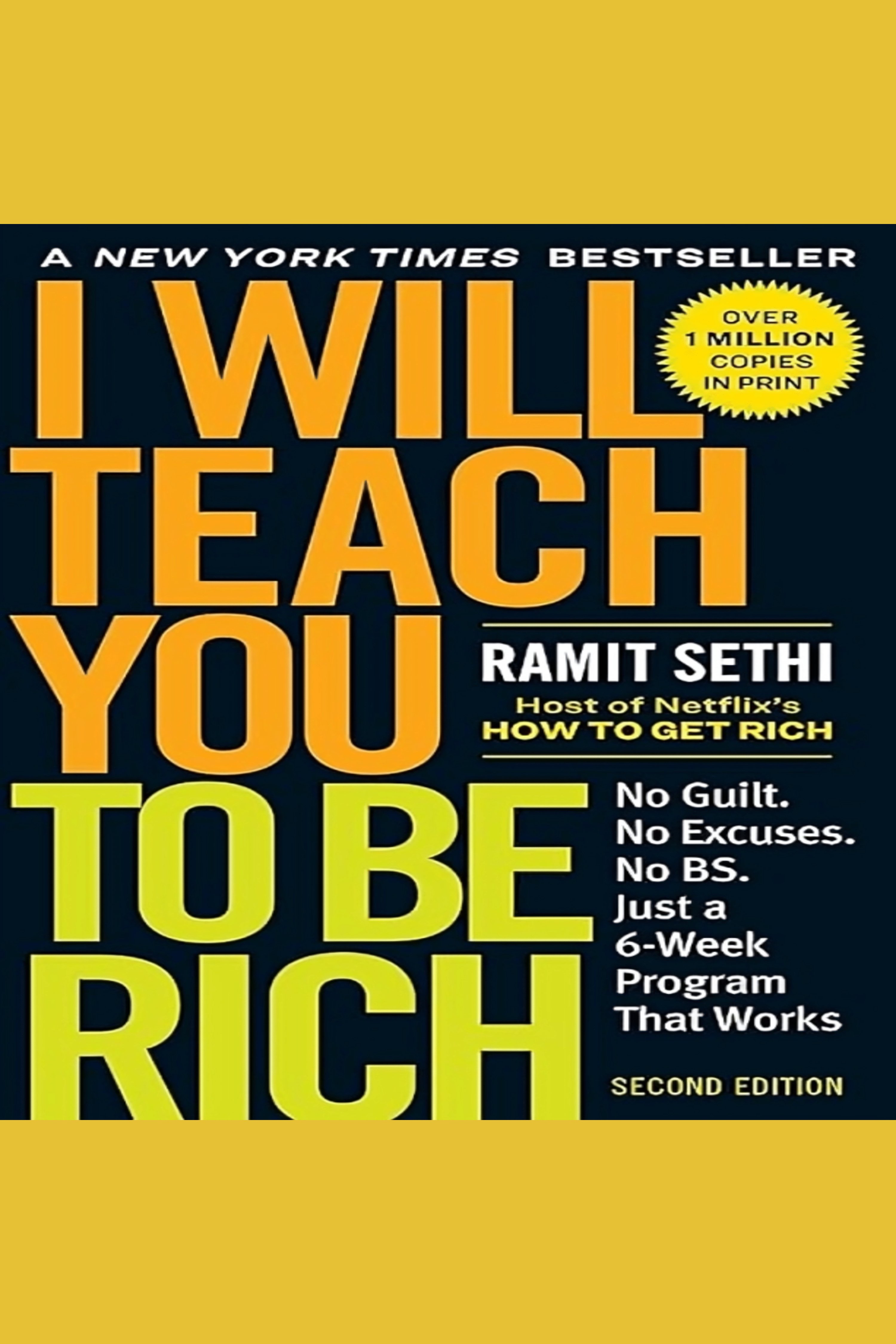 Umschlagbild für I Will Teach You to Be Rich [electronic resource] : No Guilt. No Excuses. No B.S. Just a 6-Week Program That Works (Second Edition)