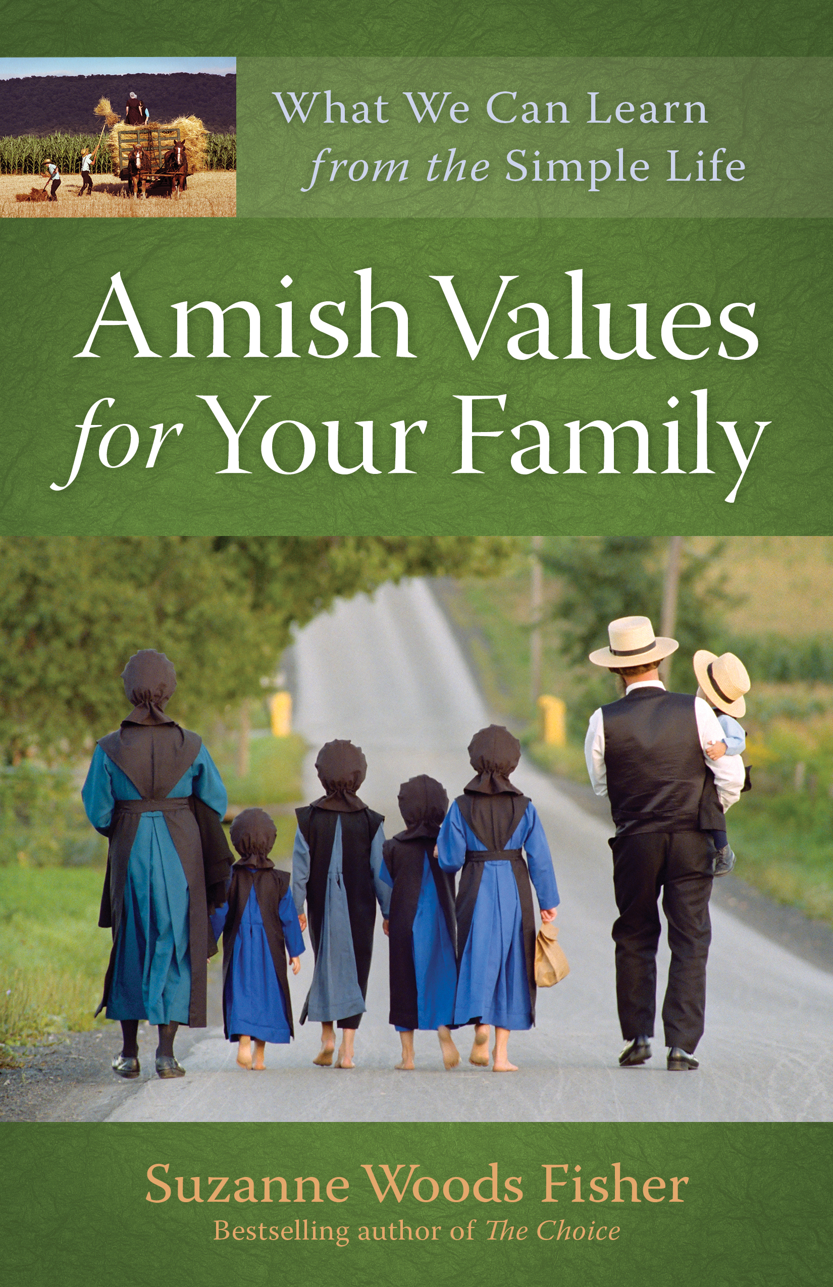 Cover image for Amish Values for Your Family [electronic resource] : What We Can Learn from the Simple Life