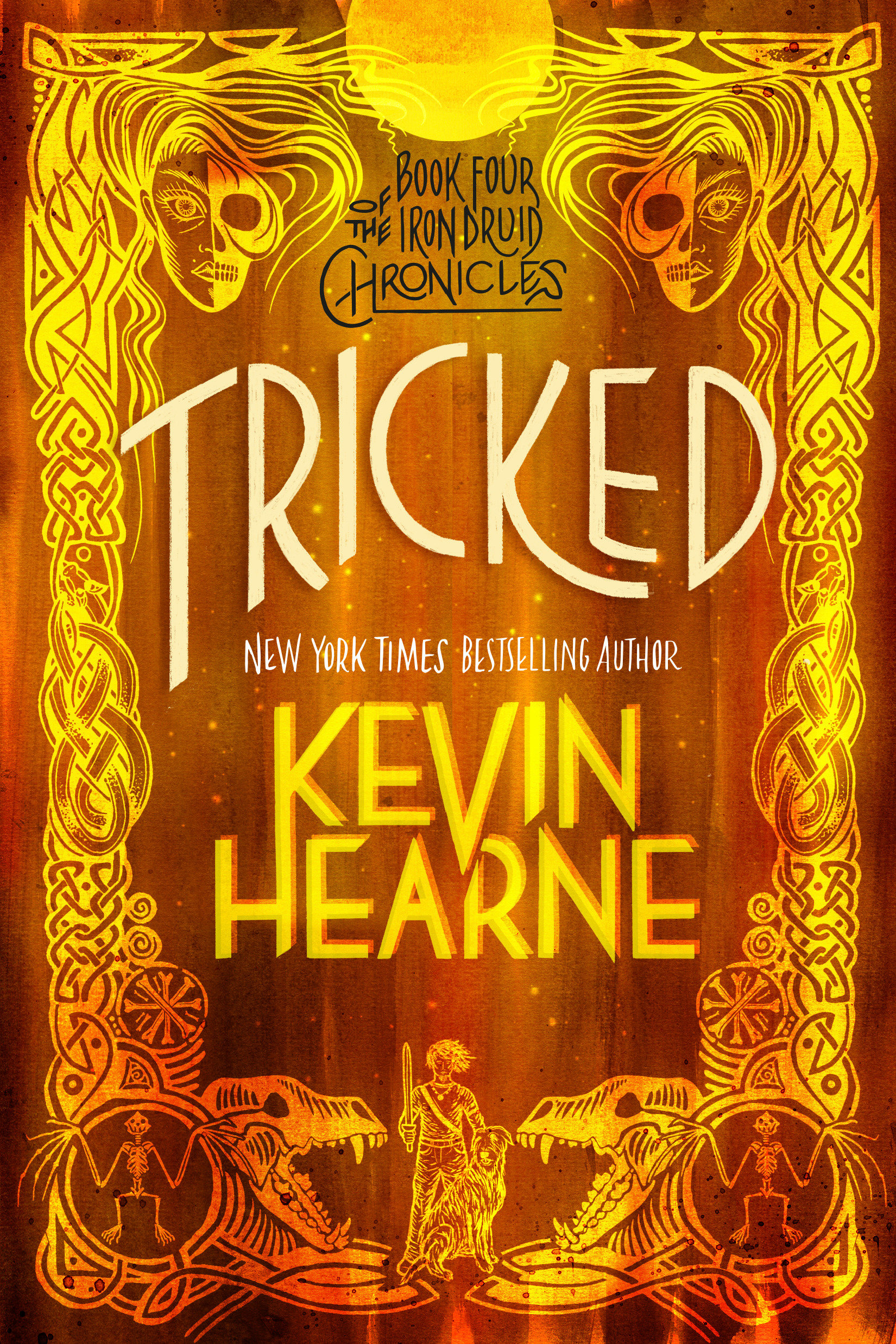 Cover image for Tricked [electronic resource] : The Iron Druid Chronicles, Book Four