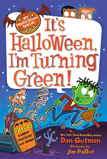 My Weird School Special: It's Halloween, I'm Turning Green! cover image