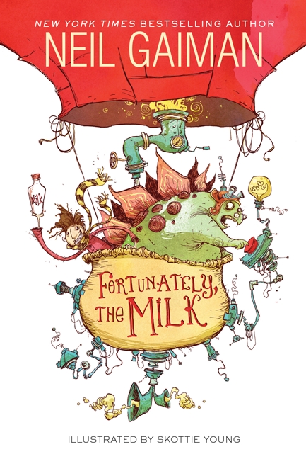 Cover image for Fortunately, the Milk [electronic resource] :