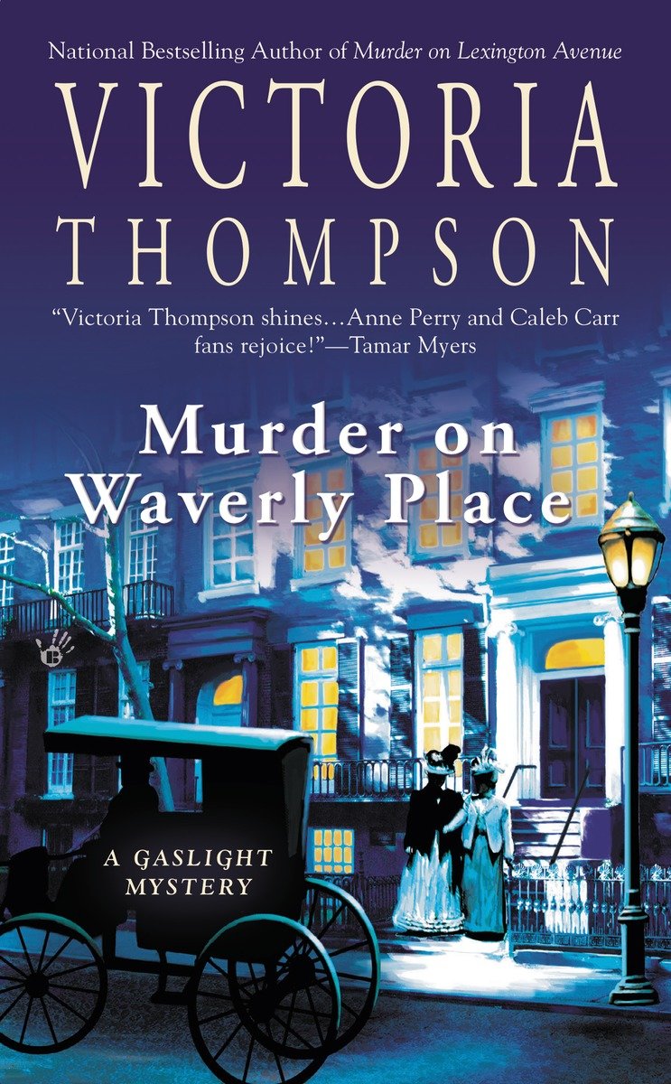 Cover image for Murder on Waverly Place [electronic resource] : A Gaslight Mystery