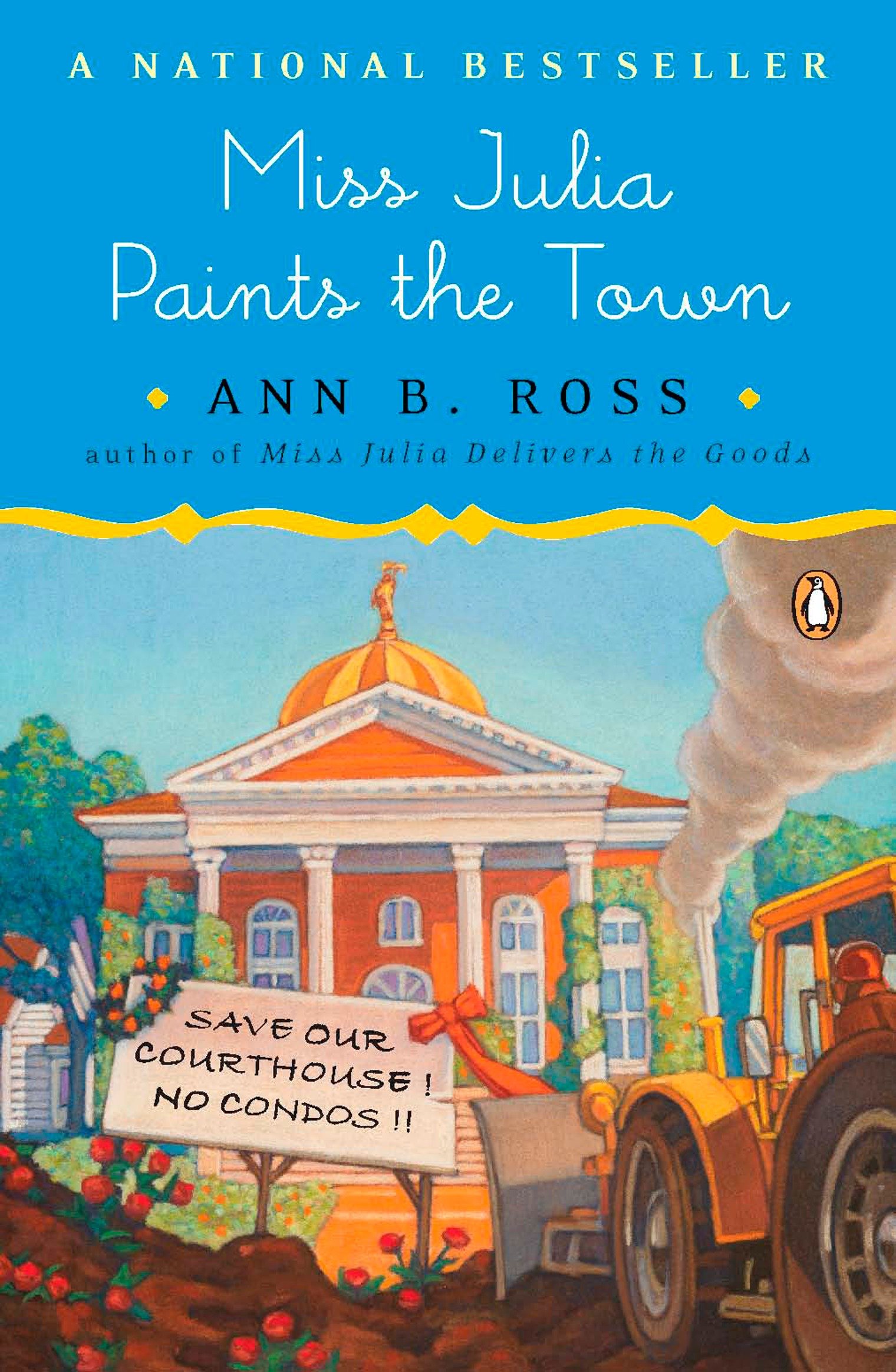 Cover image for Miss Julia Paints the Town [electronic resource] : A Novel