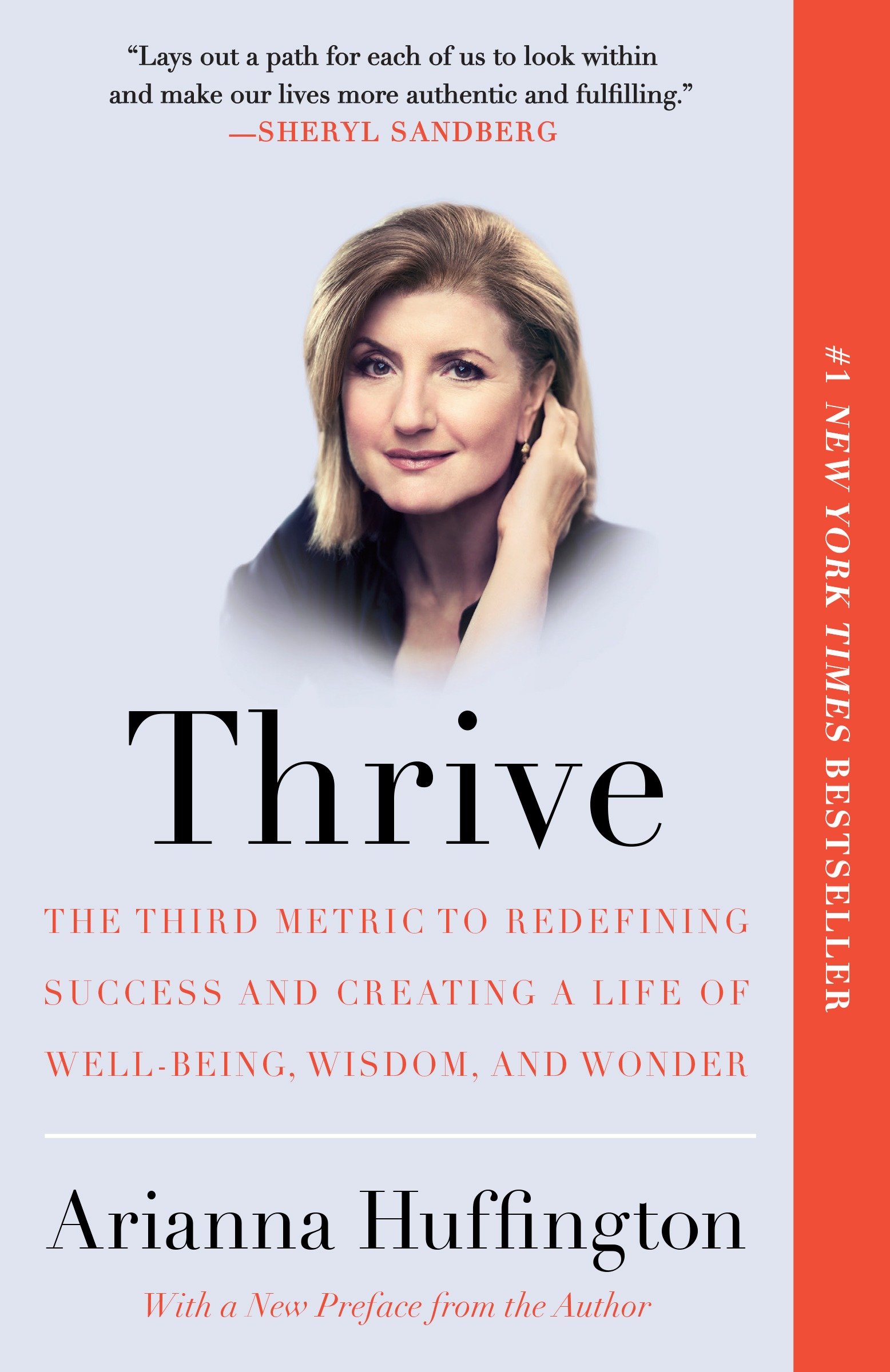 Umschlagbild für Thrive [electronic resource] : The Third Metric to Redefining Success and Creating a Life of Well-Being, Wisdom, and Wonder