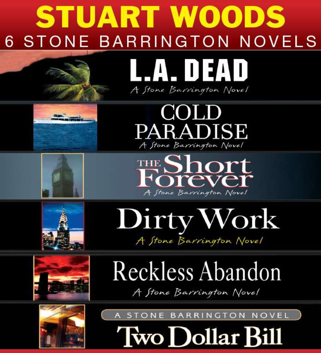 Cover image for Stuart Woods 6 Stone Barrington Novels [electronic resource] :
