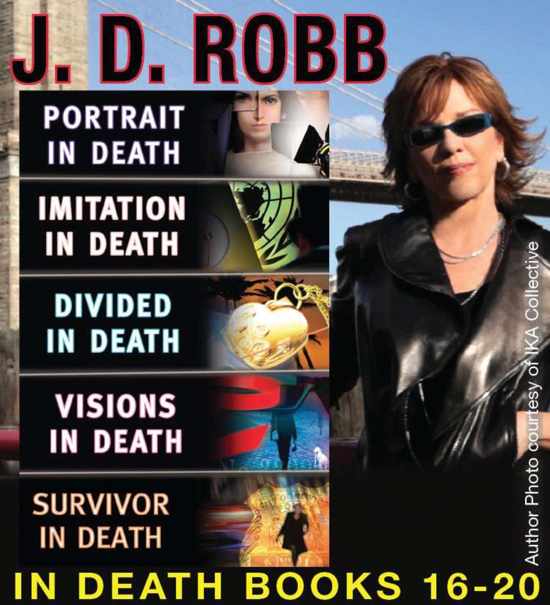 Cover image for J.D. Robb  The IN DEATH COLLECTION Books 16-20 [electronic resource] :