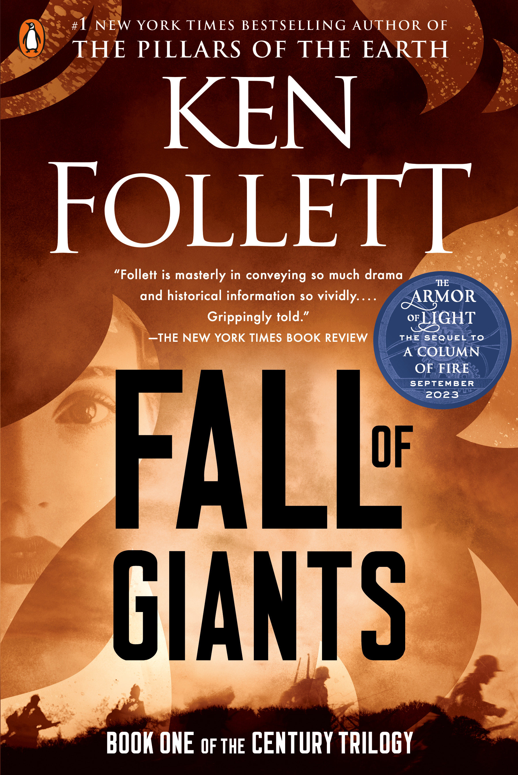Cover image for Fall of Giants [electronic resource] : Book One of the Century Trilogy