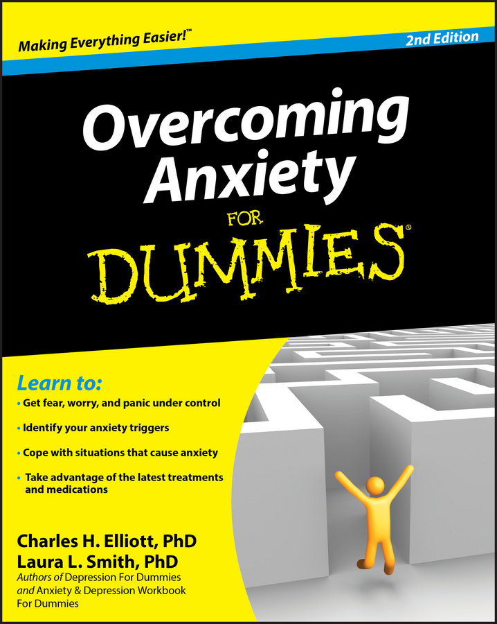 Overcoming anxiety for dummies cover image