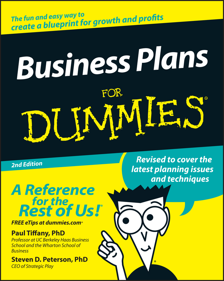 Business plans for dummies cover image