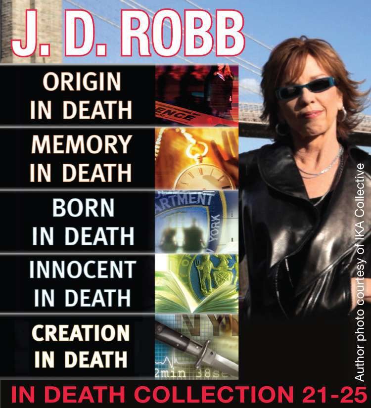 Cover image for J.D. Robb IN DEATH COLLECTION books 21-25 [electronic resource] :