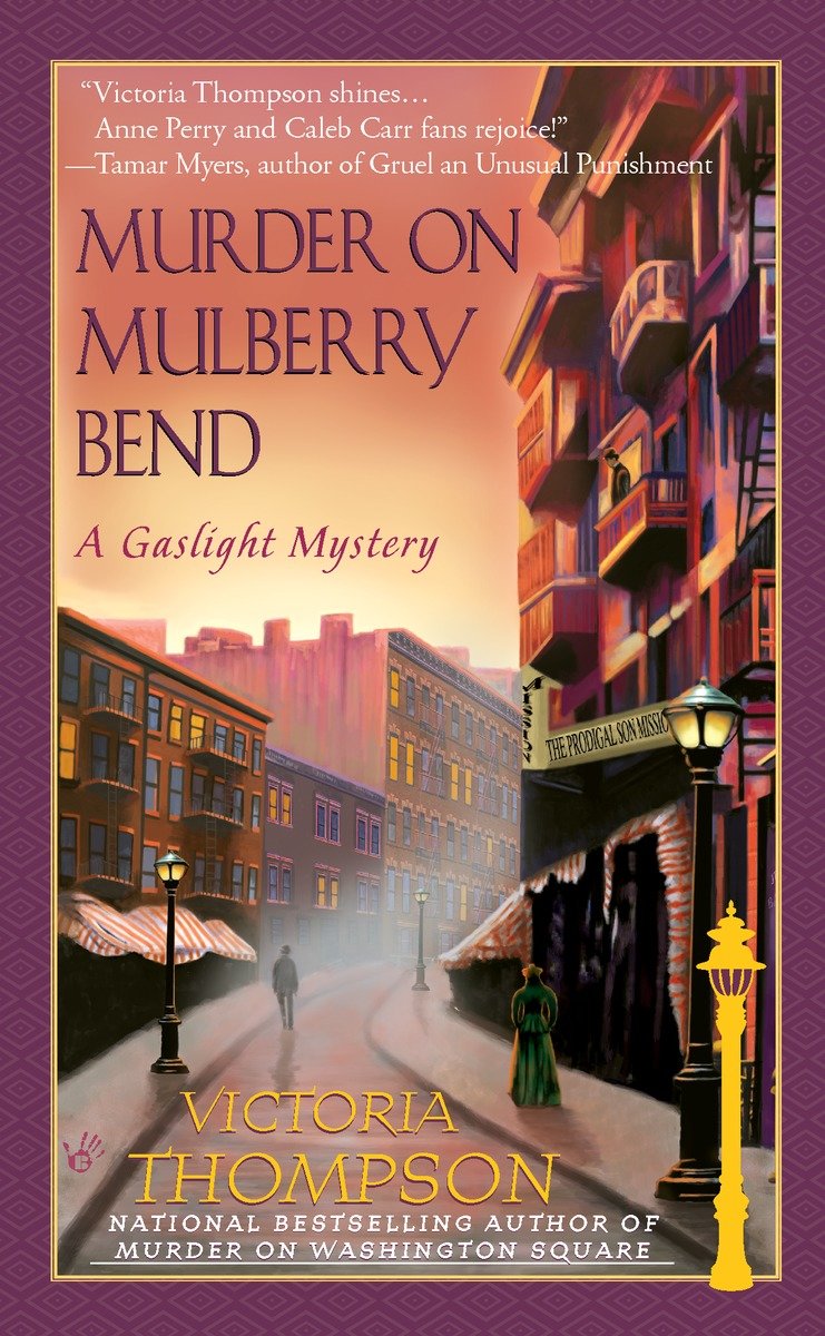 Umschlagbild für Murder on Mulberry Bend [electronic resource] : A Gaslight Mystery