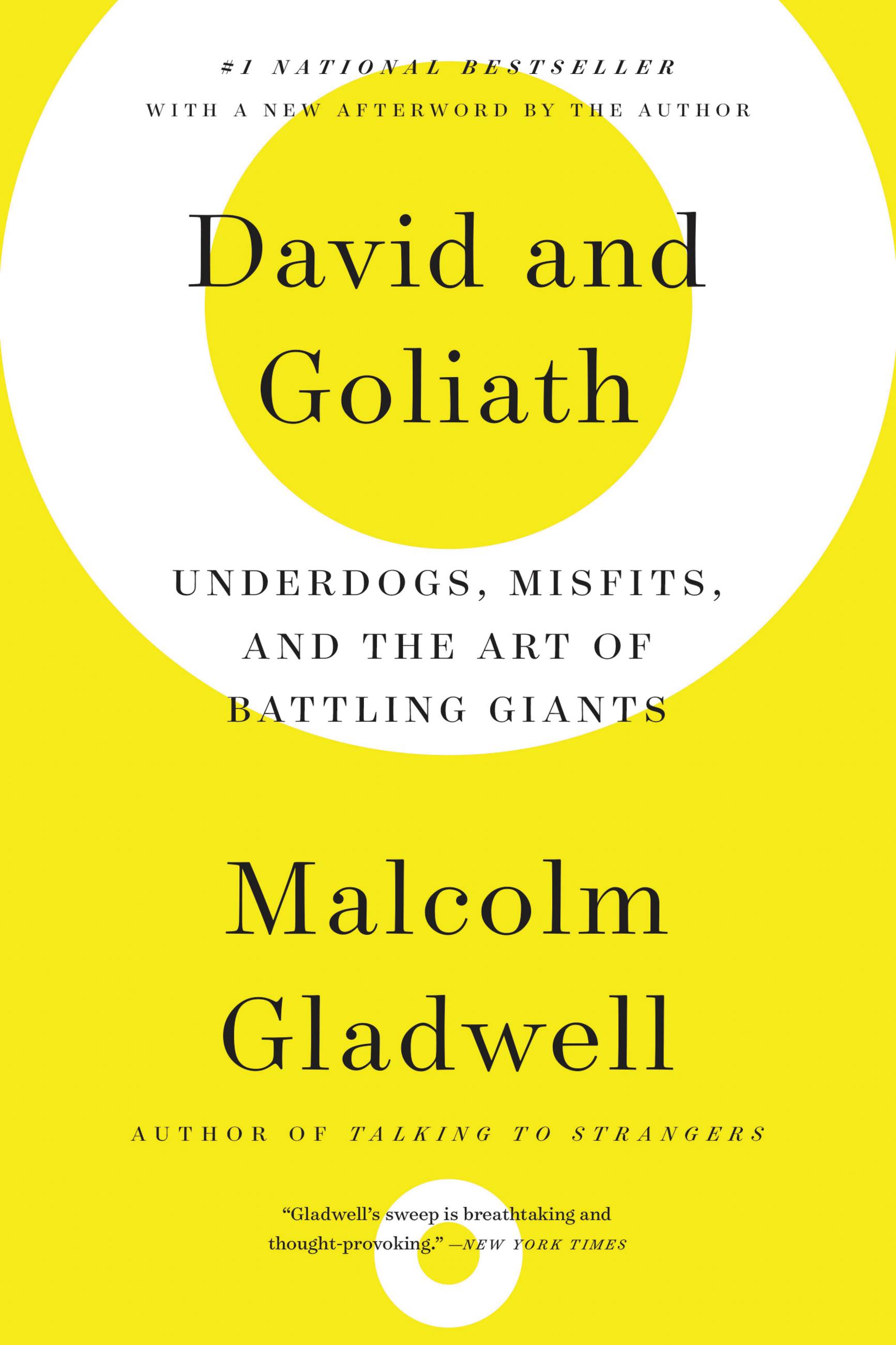 Cover image for David and Goliath [electronic resource] : Underdogs, Misfits, and the Art of Battling Giants