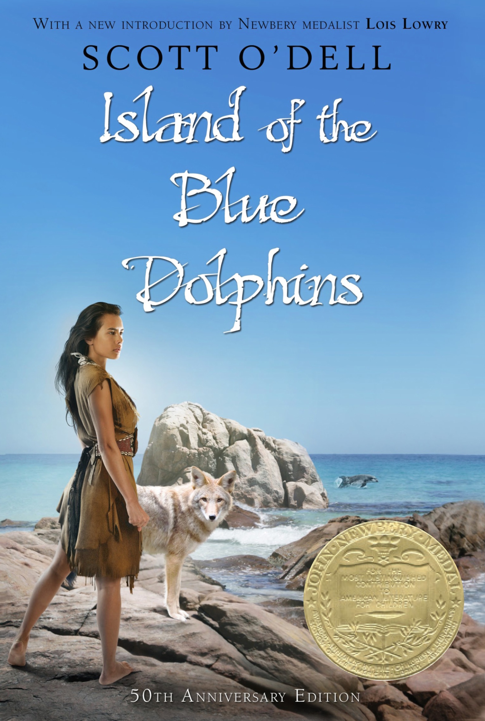 Cover image for Island of the Blue Dolphins [electronic resource] : A Newbery Award Winner