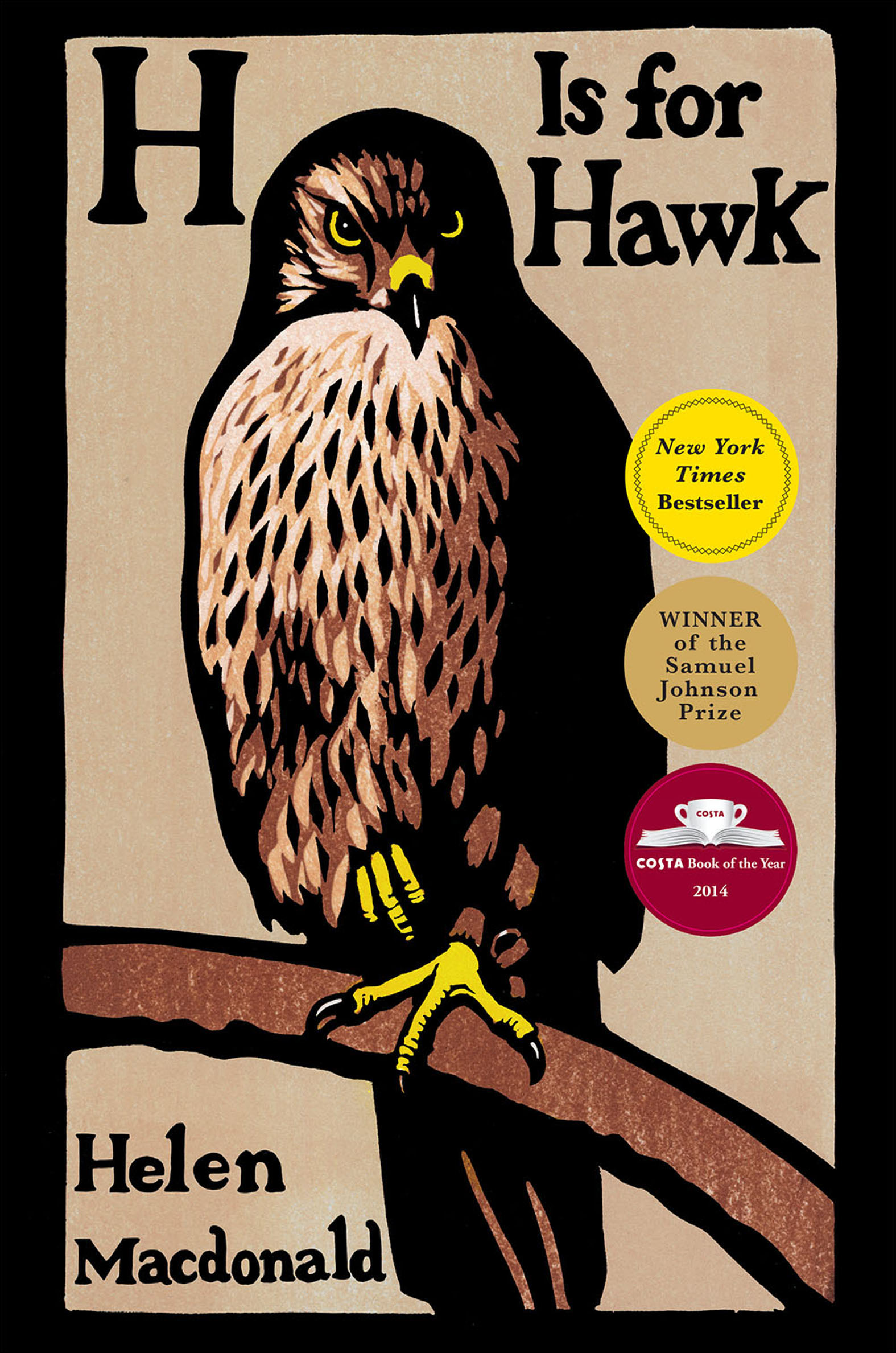 cover of H is for Hawk by Helen Macdonald