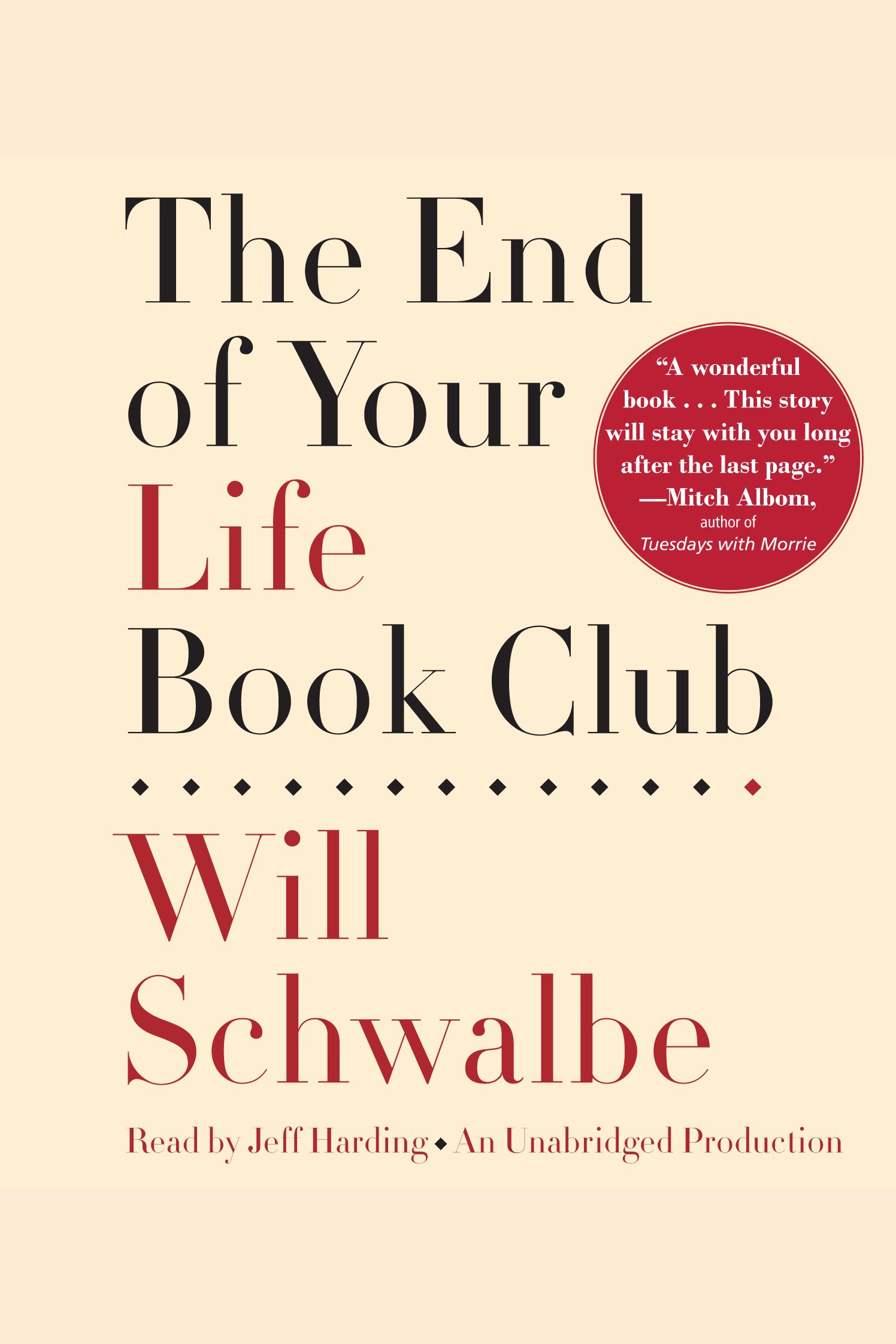 The end of your life book club cover image