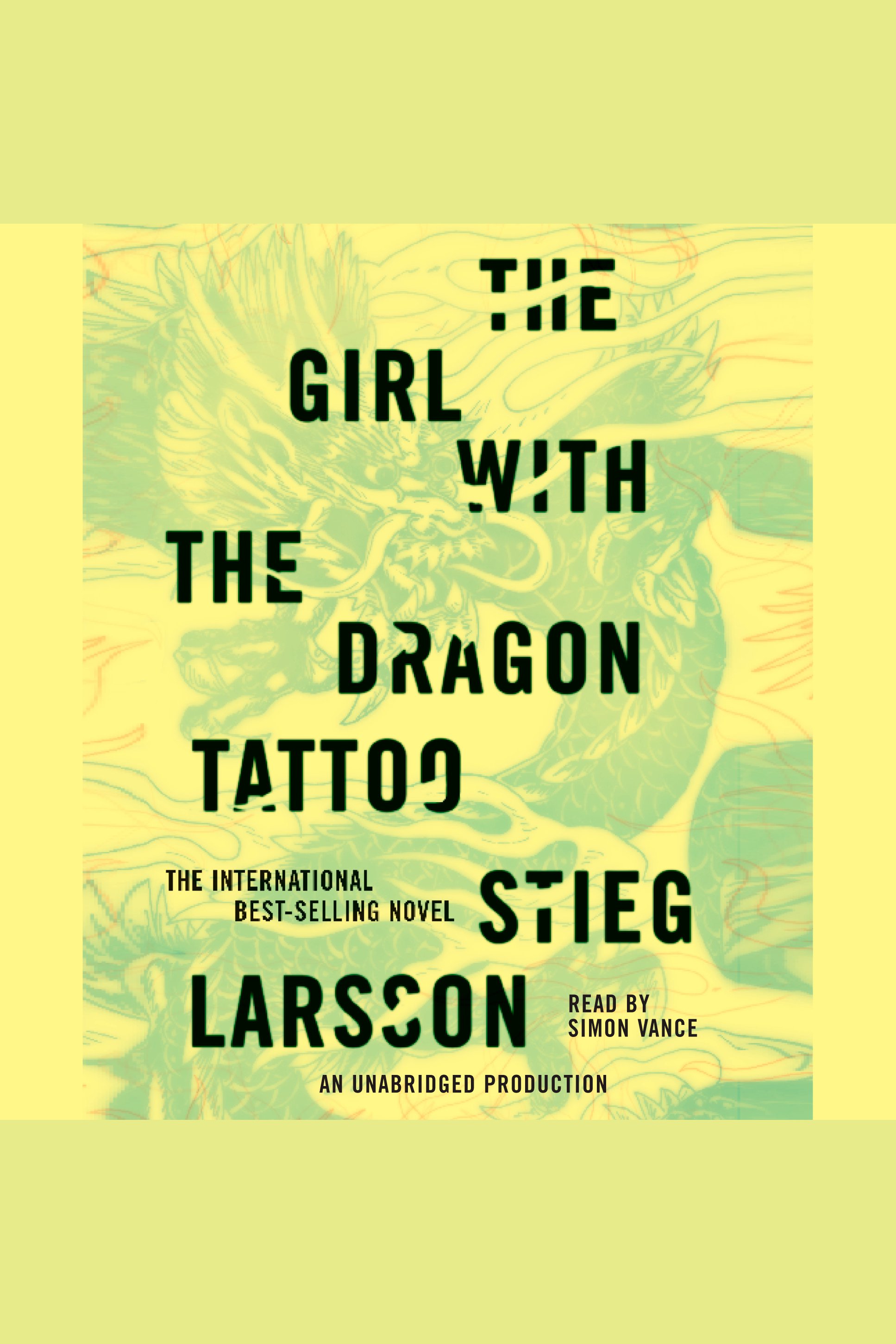 The girl with the dragon tattoo cover image