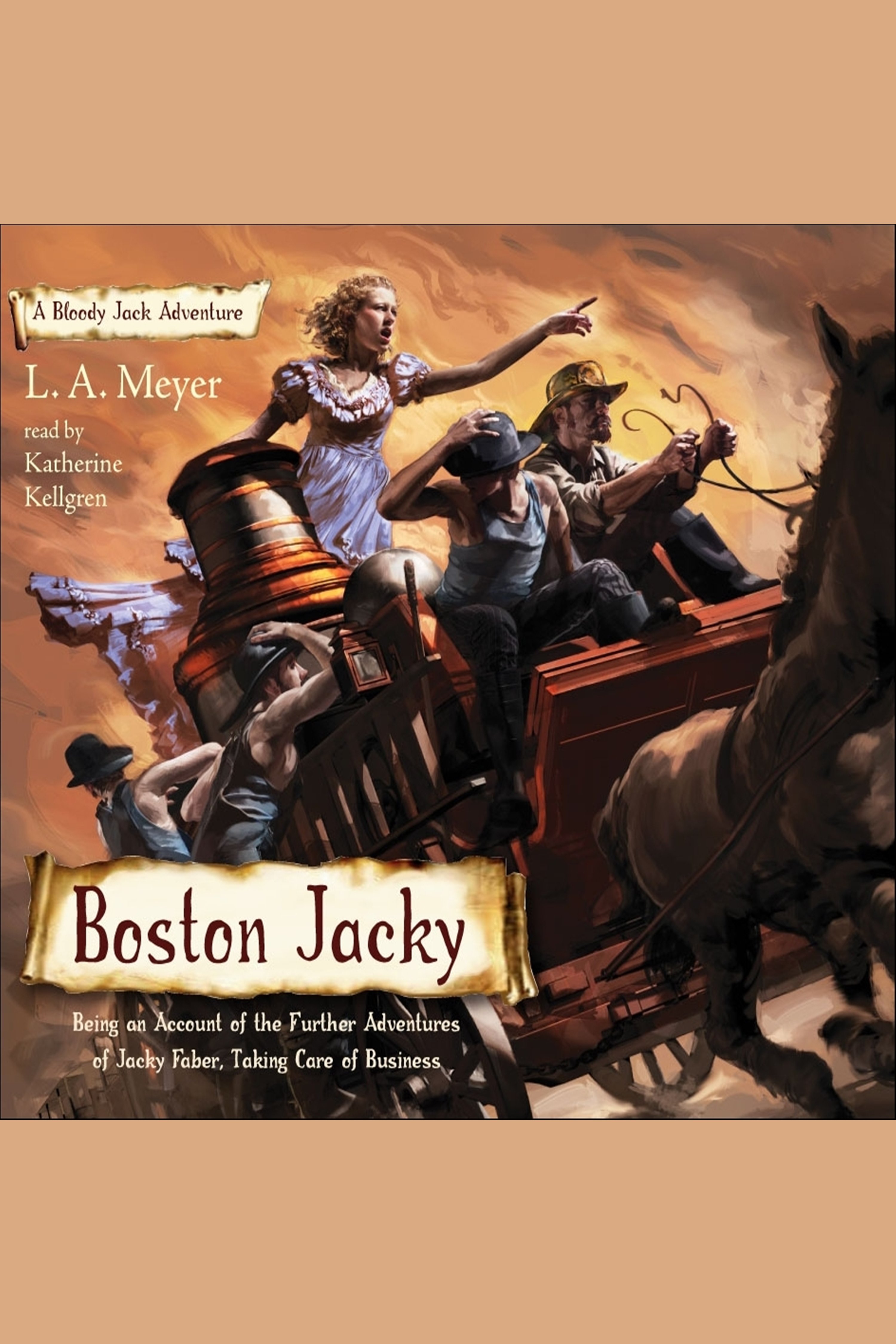 Cover image for Boston Jacky [electronic resource] : A Bloody Jack Adventure