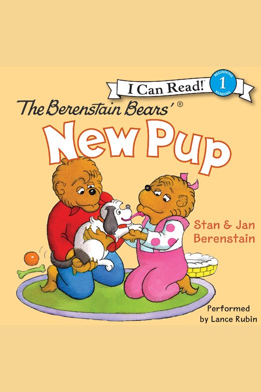 The Berenstain Bears' new pup cover image