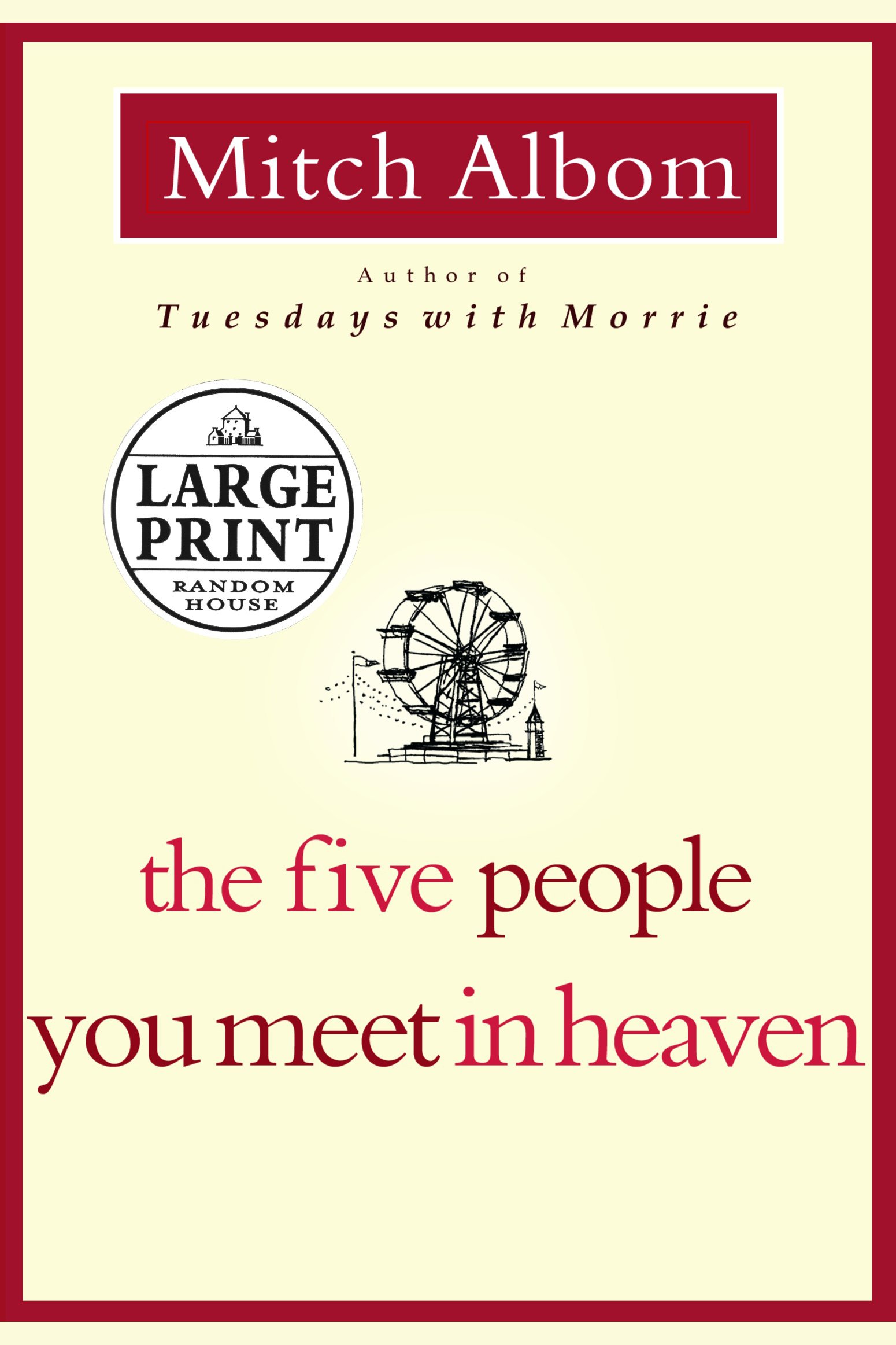 The five people you meet in heaven cover image