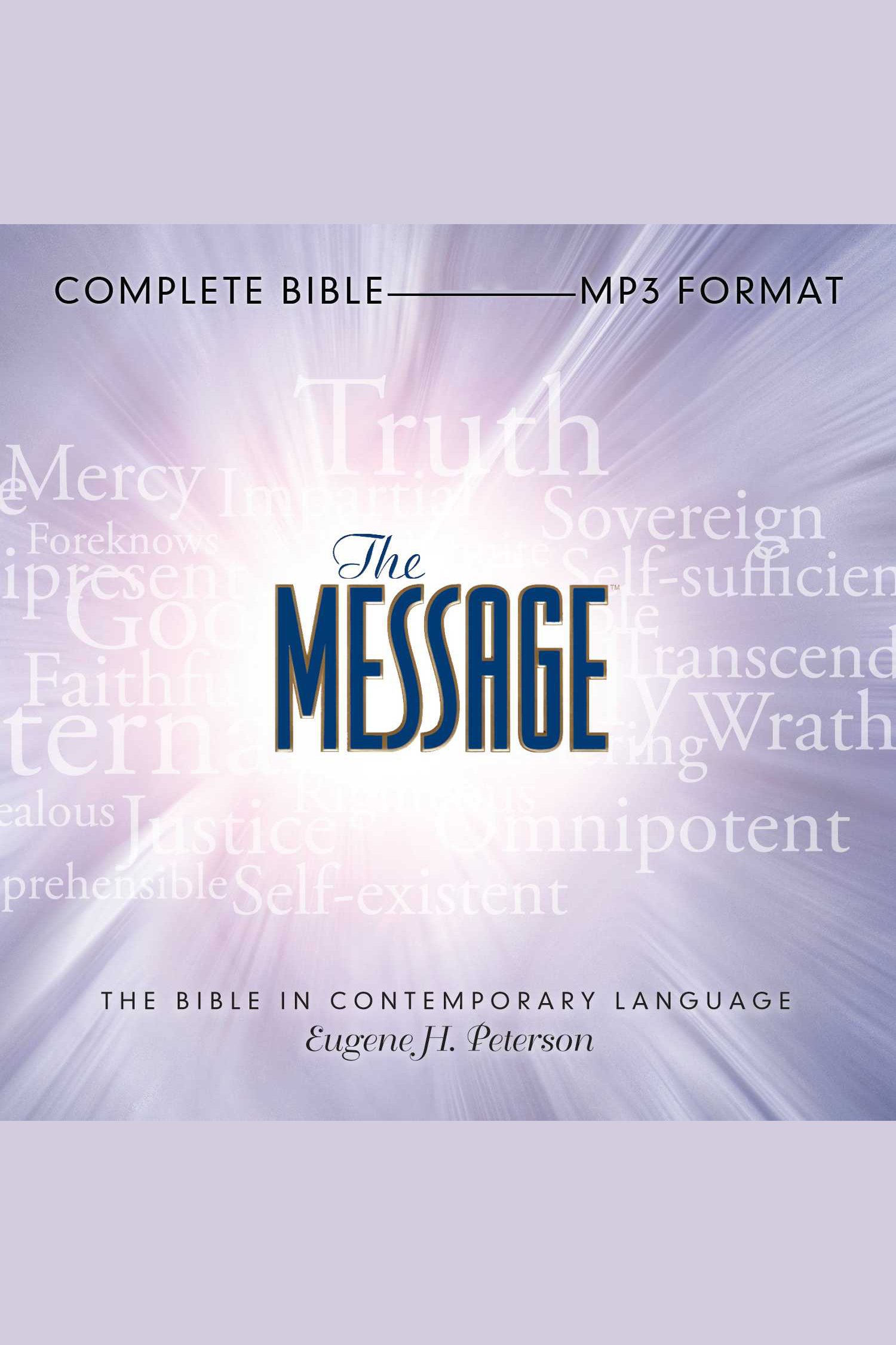 The Message: Complete Bible cover image