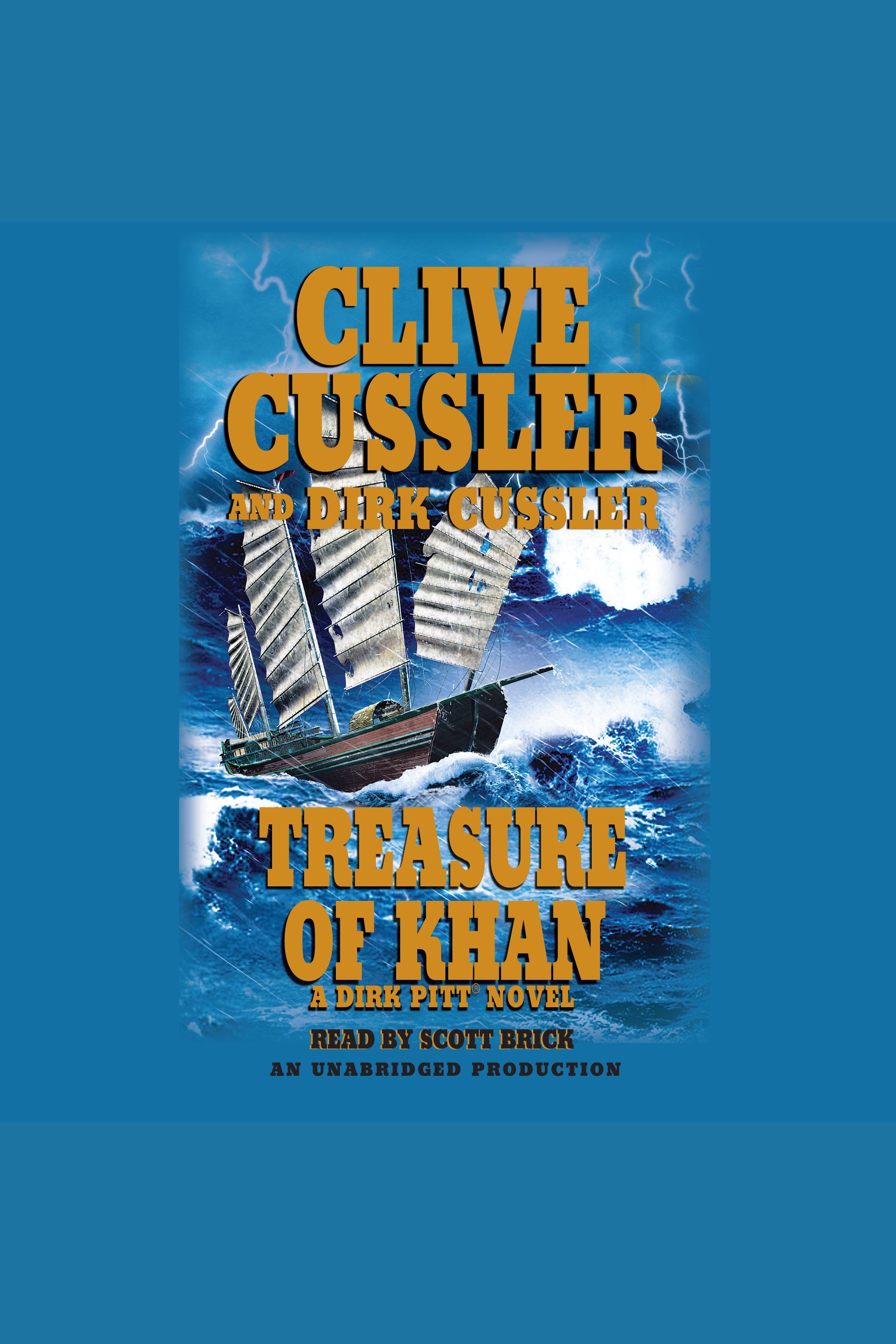 Cover image for Treasure of Khan [electronic resource] : A Dirk Pitt Novel, Book 19