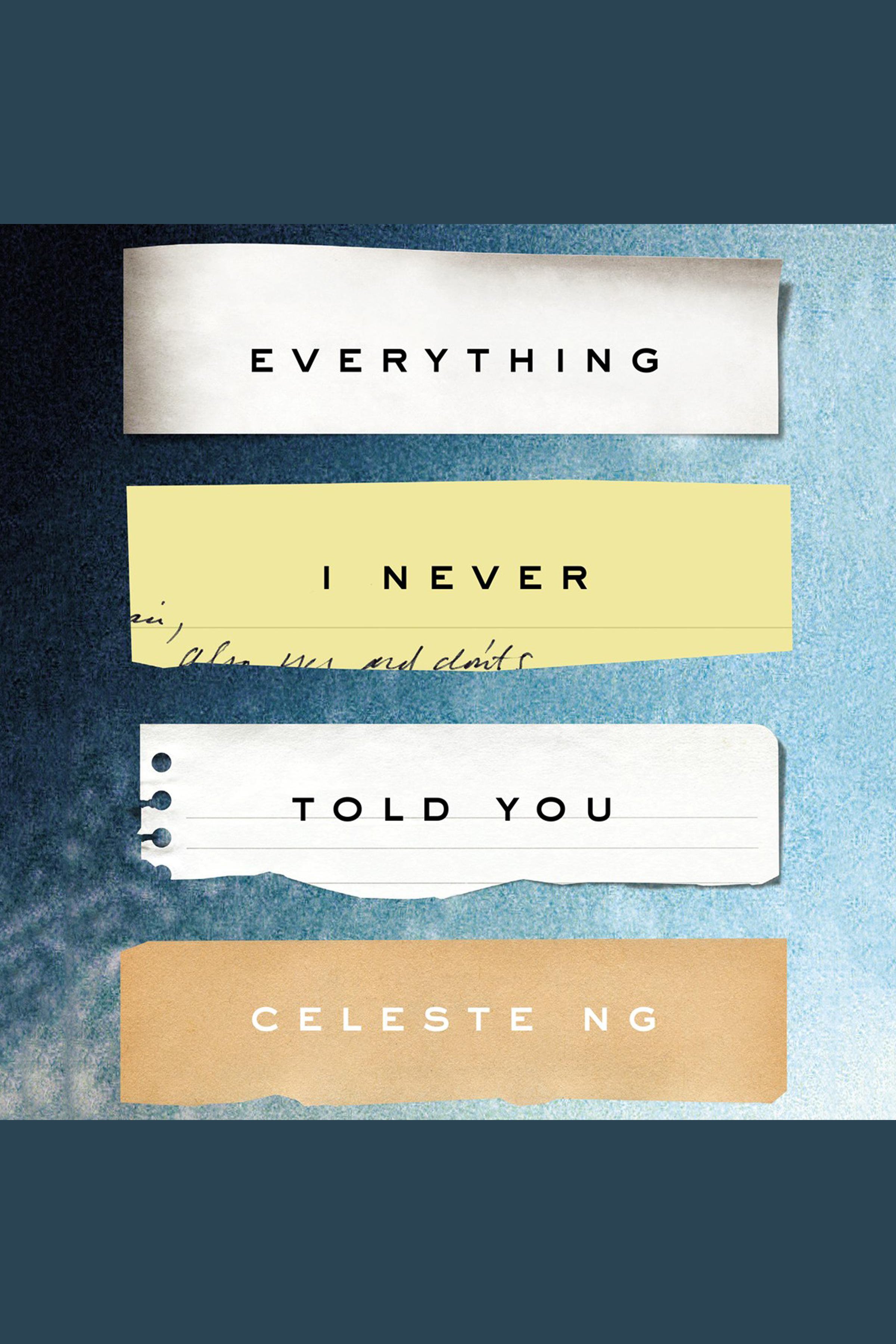 Everything I Never Told You cover image