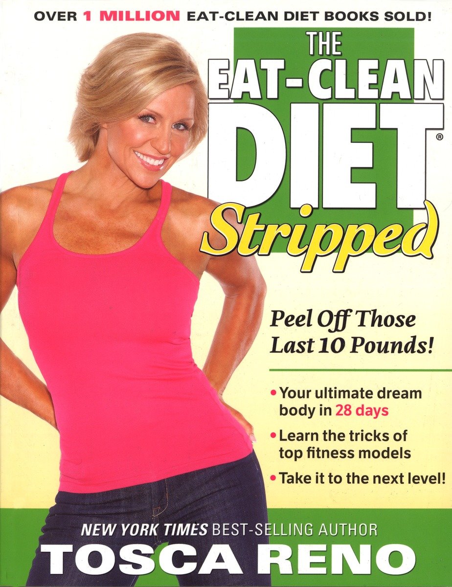 The eat-clean diet stripped cover image