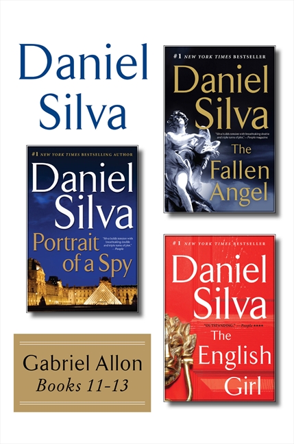 Daniel Silva's Gabriel Allon Collection, Books 11 - 13 Portrait of a Spy, The Fallen Angel, and The English Girl cover image