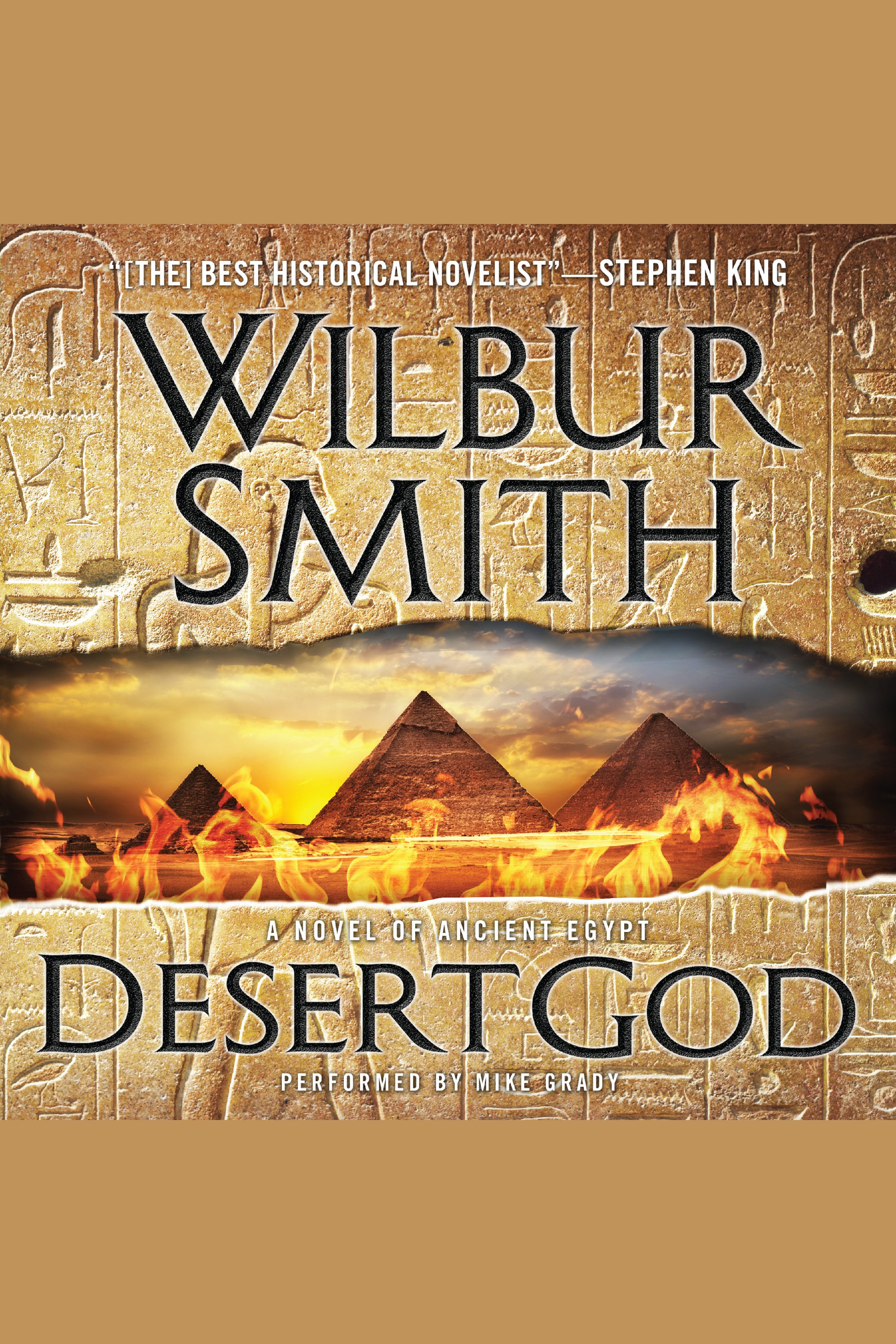 Cover image for Desert God [electronic resource] : A Novel of Ancient Egypt