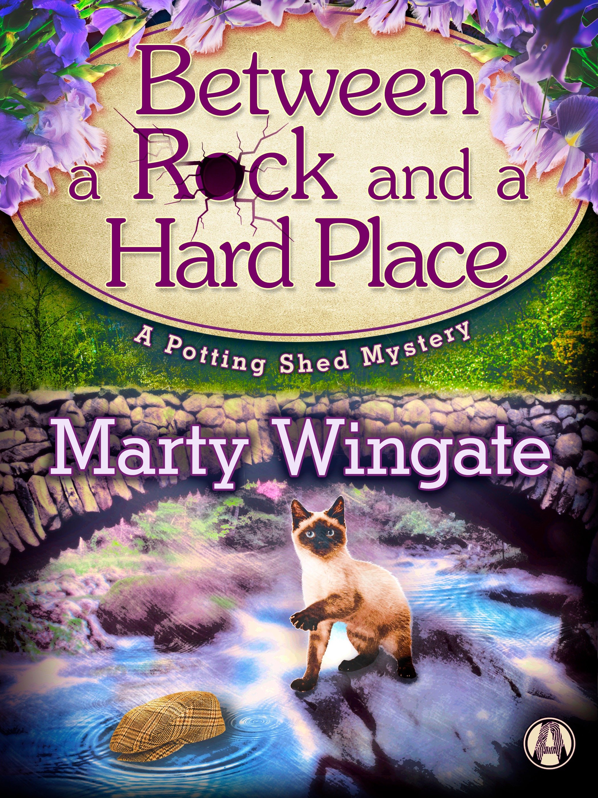 Cover image for Between a Rock and a Hard Place [electronic resource] : A Potting Shed Mystery