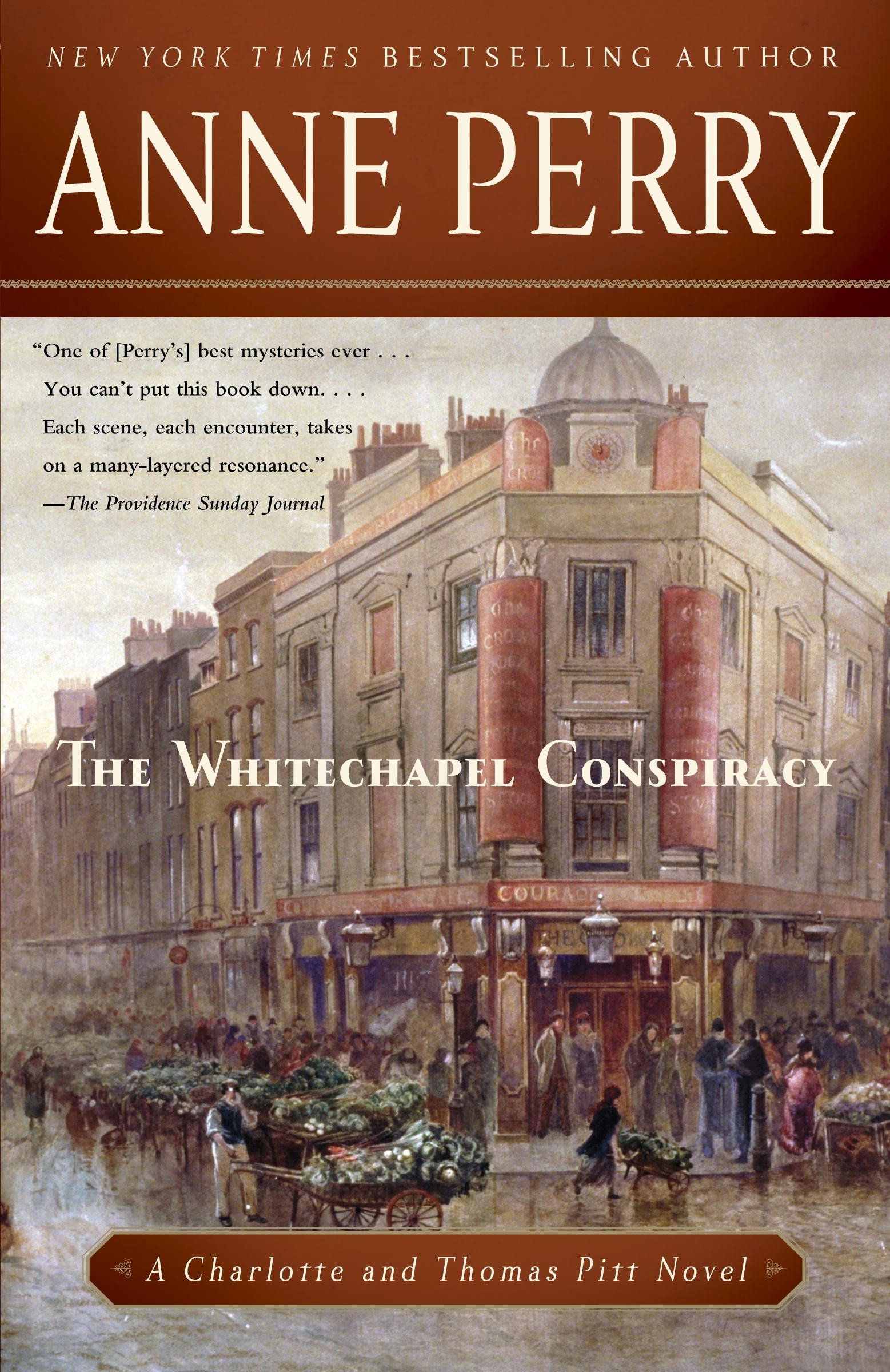 Umschlagbild für The Whitechapel Conspiracy [electronic resource] : A Charlotte and Thomas Pitt Novel
