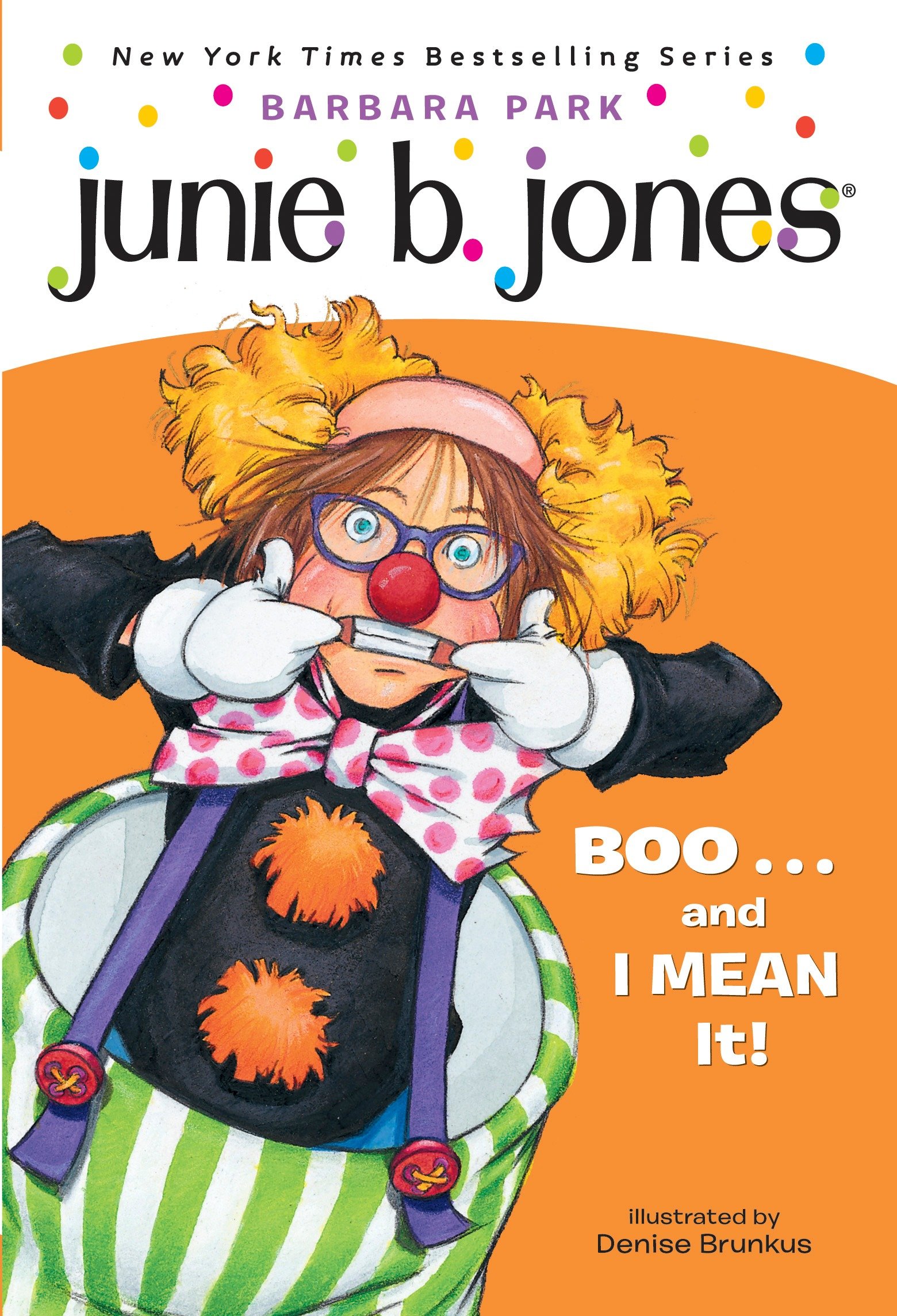 Cover image for Junie B. Jones #24: BOO...and I MEAN It! [electronic resource] :