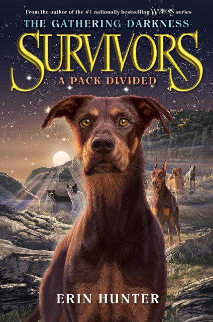 Cover image for Survivors: The Gathering Darkness #1: A Pack Divided [electronic resource] :