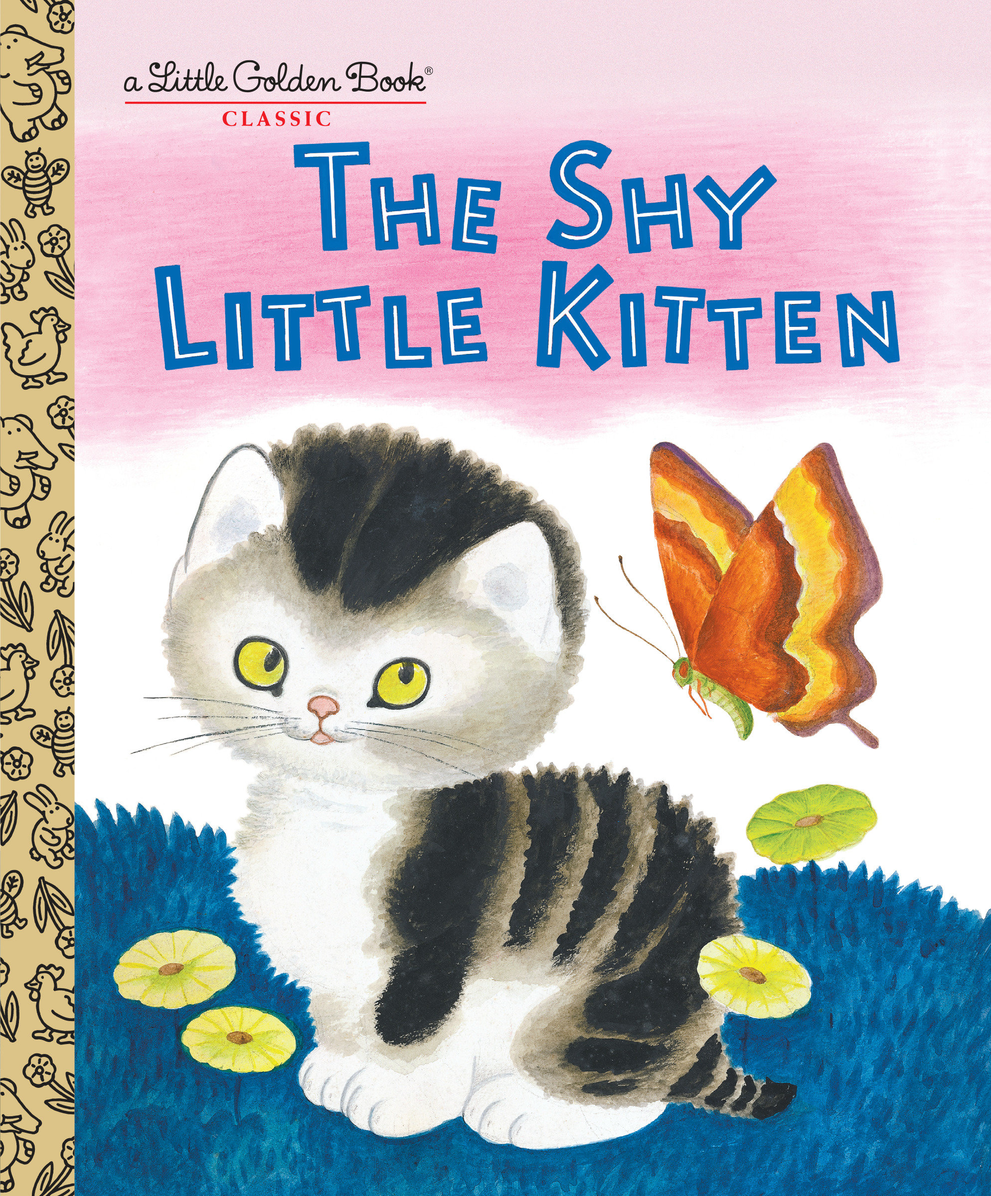 The shy little kitten cover image