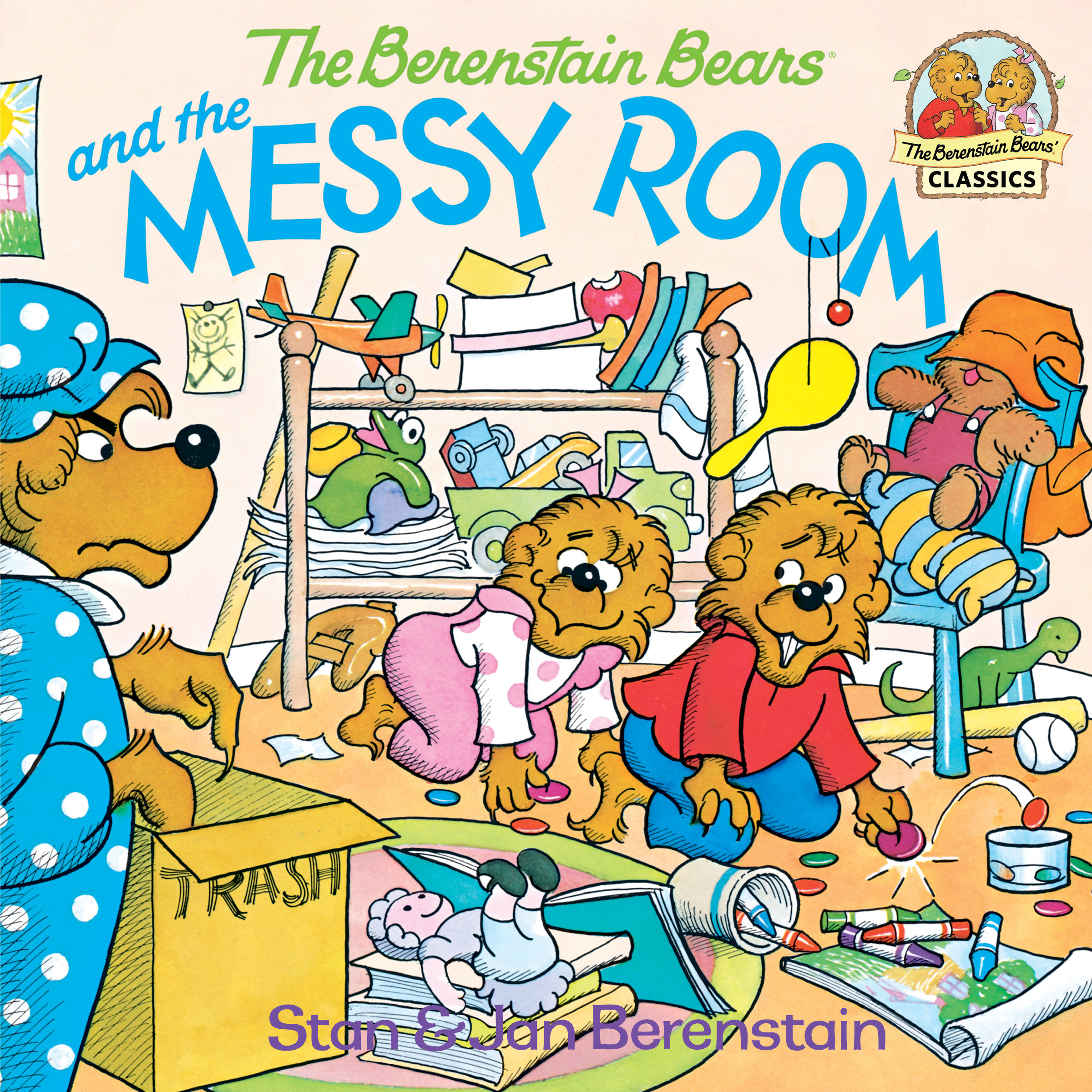 The Berenstain Bears and the messy room cover image