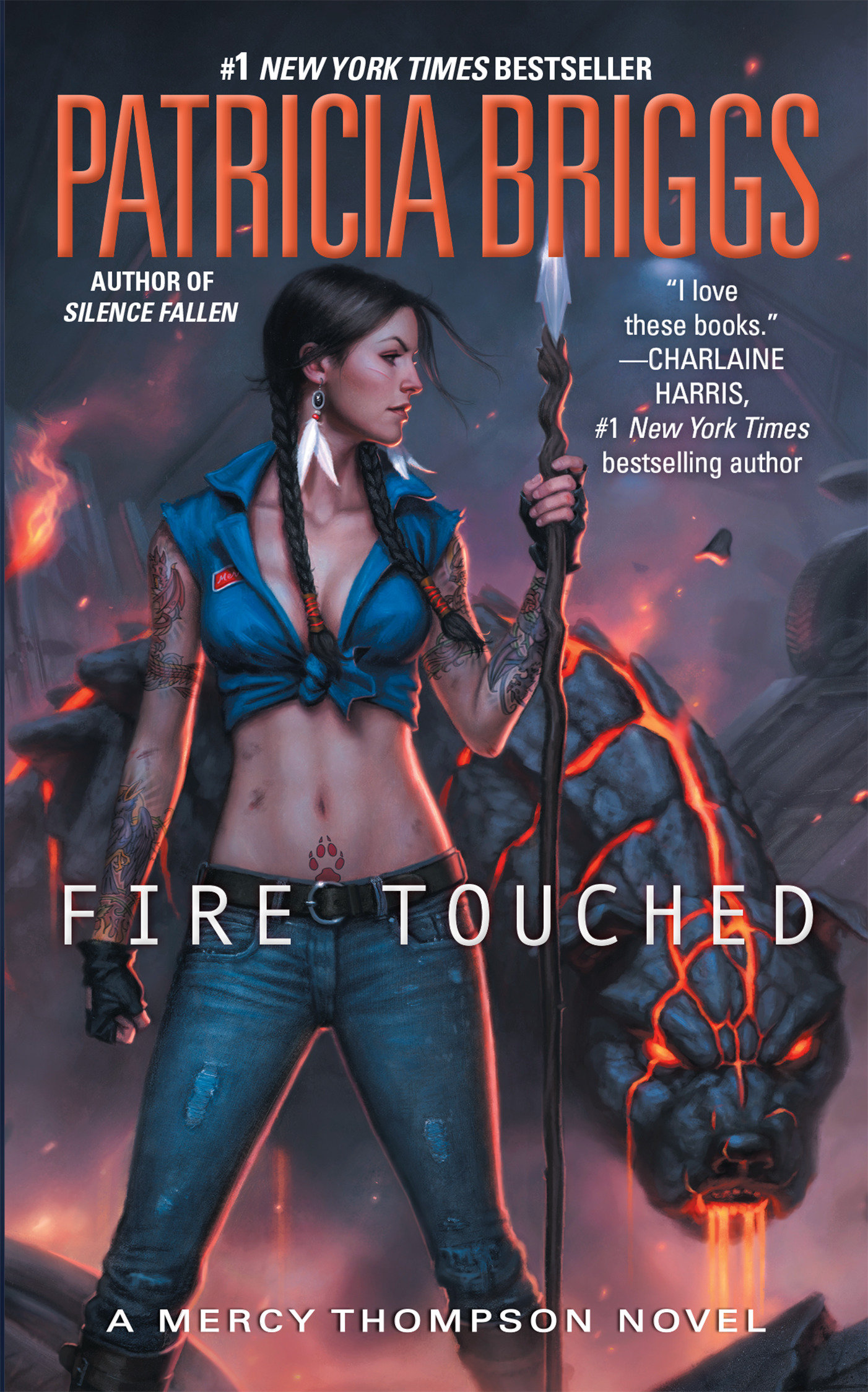 Fire touched cover image